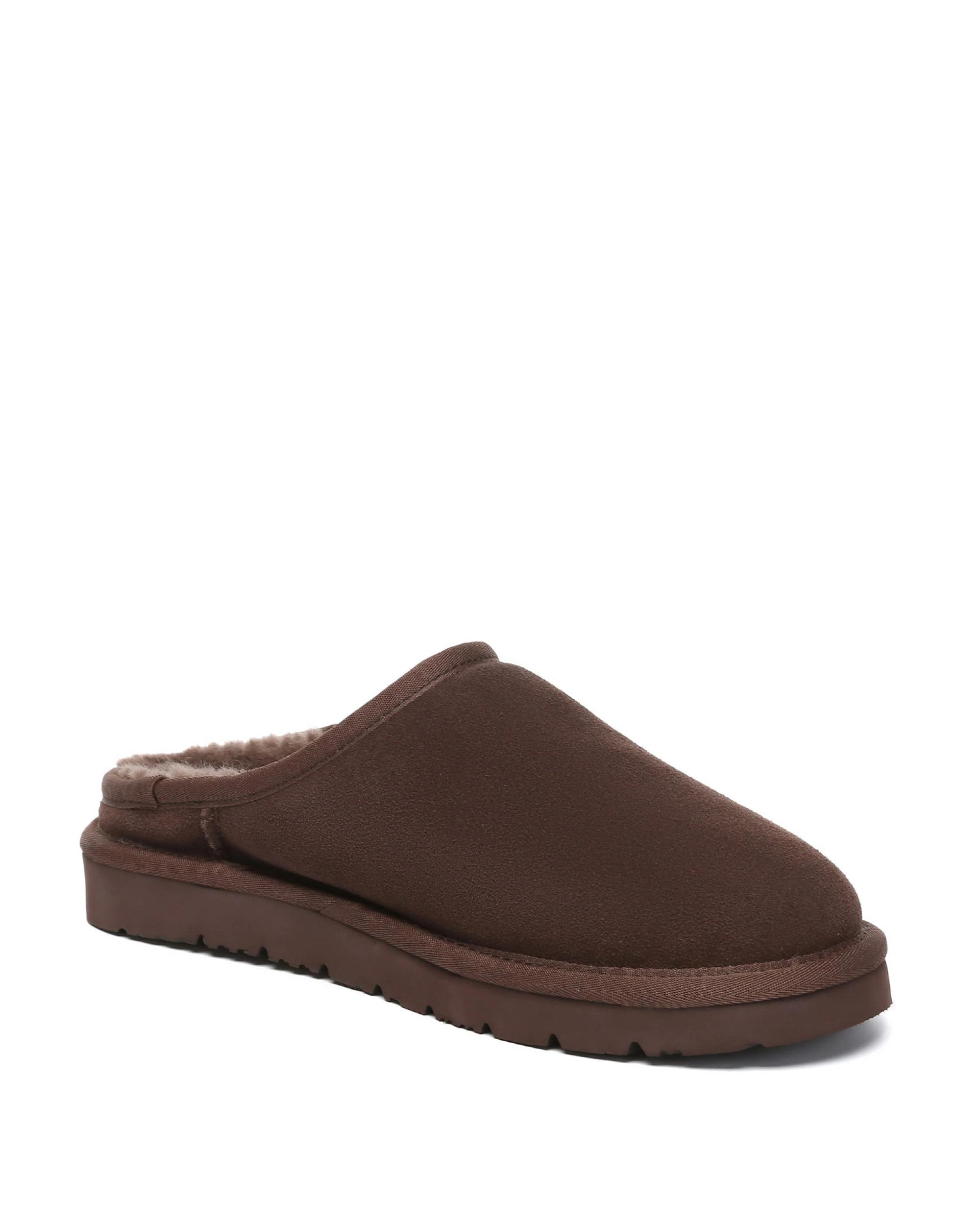 2 Australian Shepherd UGG Unisex Nano Classic Slippers MOCHA, 2 of 5