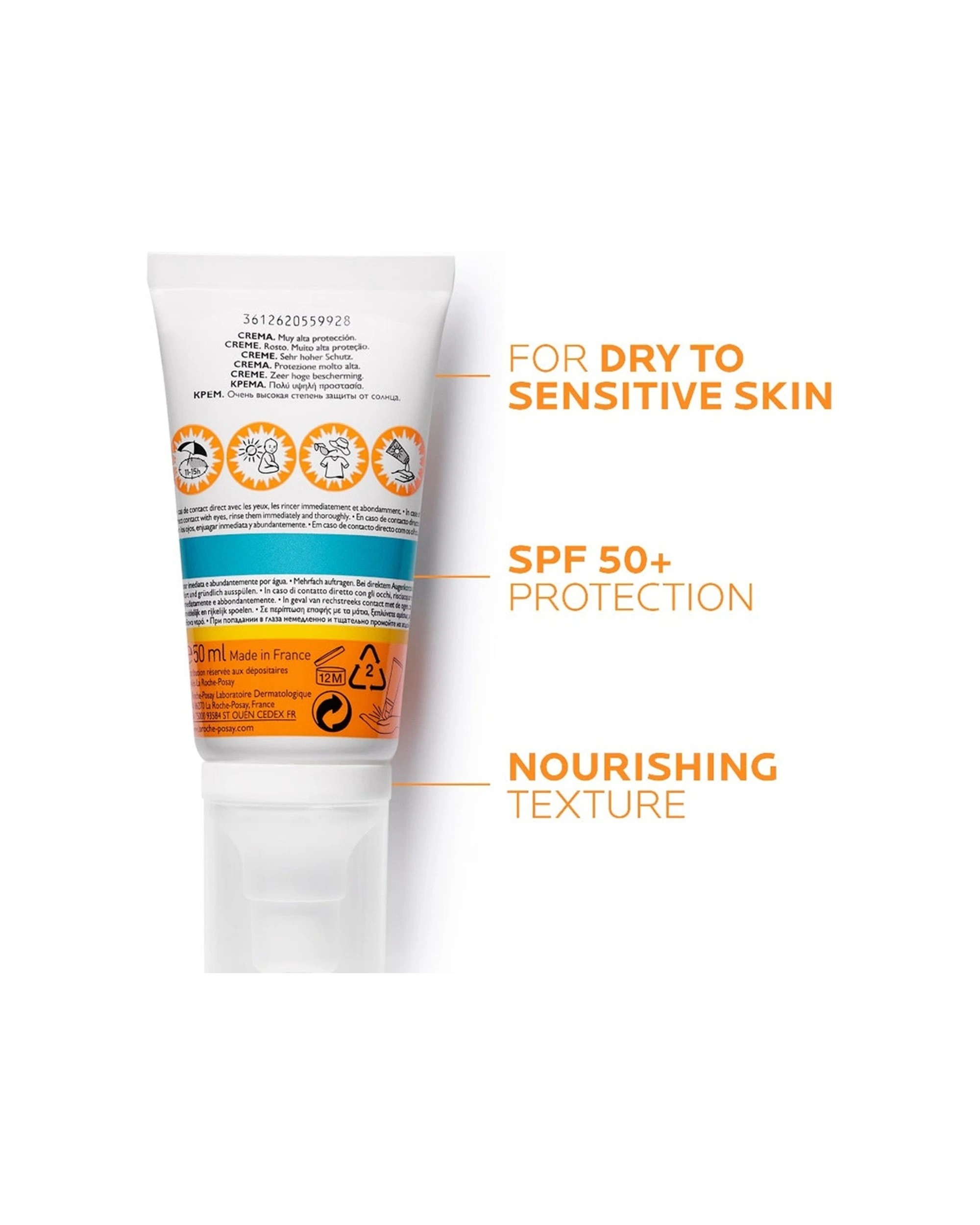 3 La Roche-Posay Anthelios Xl Ultra Facial Sunscreen SPF 50 50ml, 3 of 3