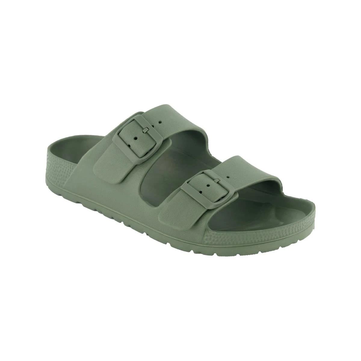 1 Double Buckle Slides Grn Khaki, 1 of 4