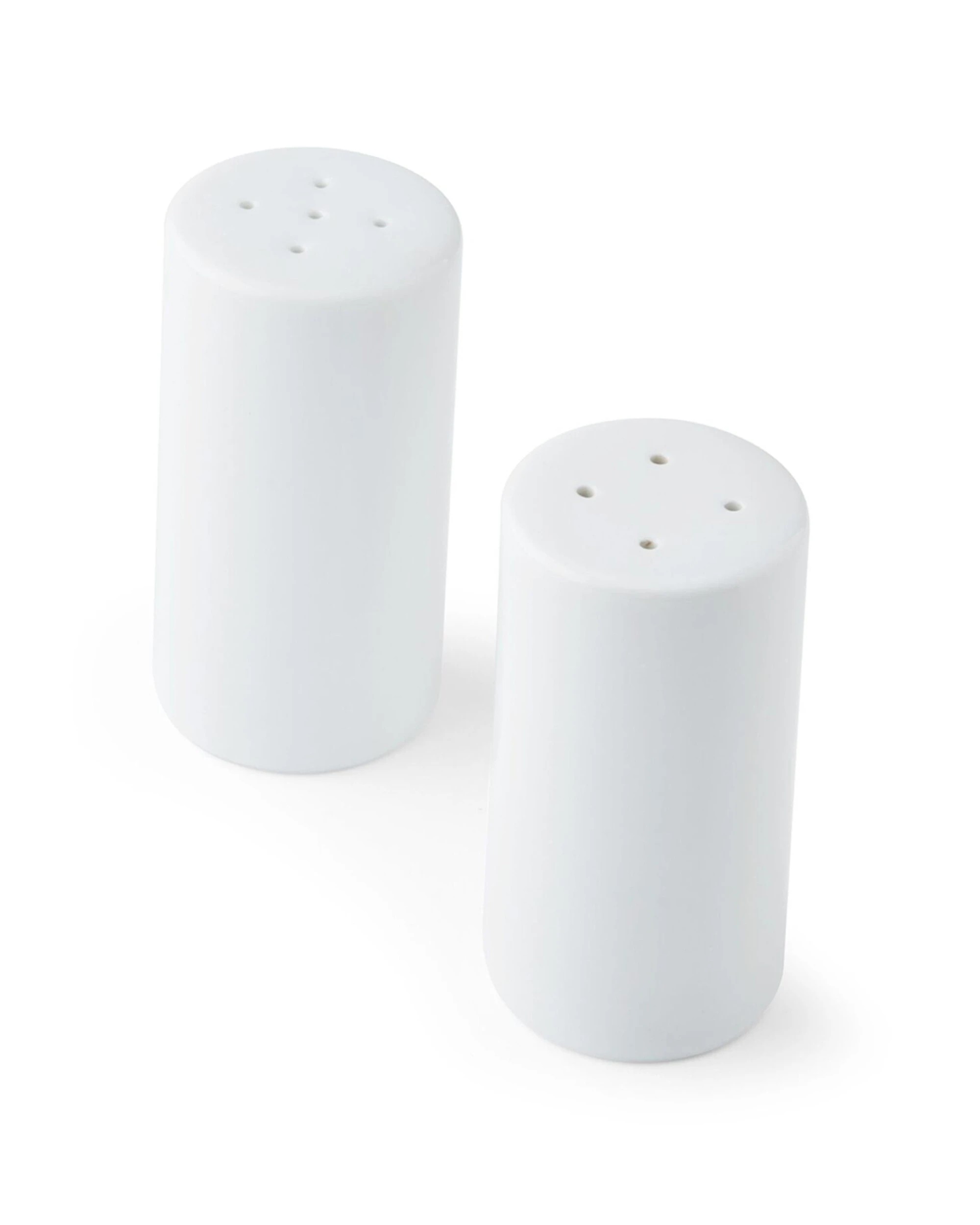 3 Mikasa 4pc Chalk Porcelain Salt and Pepper Shakers Kitchen Utensils Set - White, 3 of 8