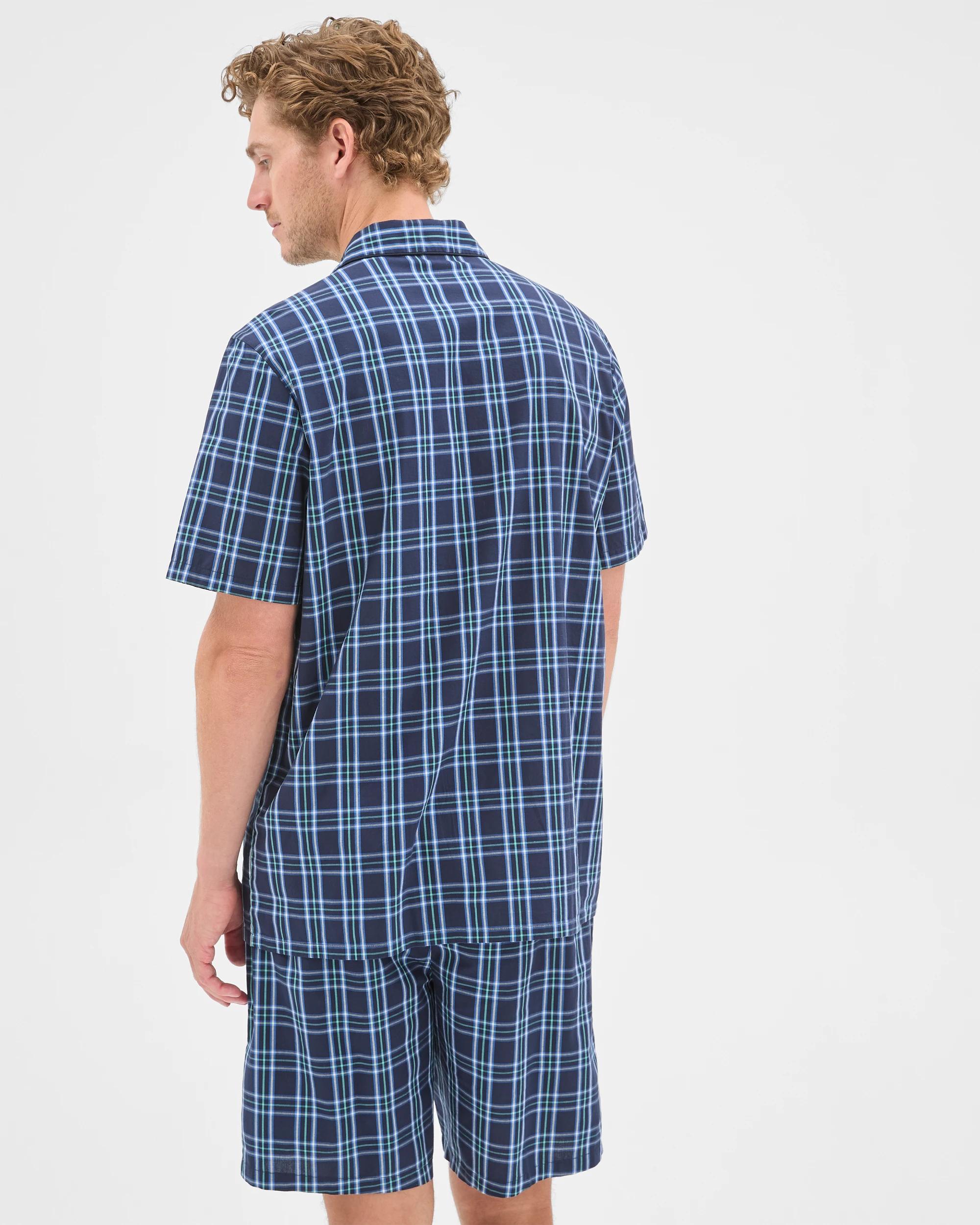 7 Maxx Woven Poplin Pyjama Set NAVY, 7 of 7