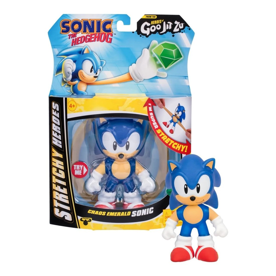 2 Heroes of Goo Jit Zu Sonic the Hedgehog: Chaos Emerald Sonic Toy, 2 of 6