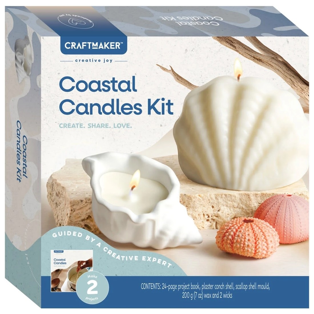 1 Craft Maker Coastal Candles Kit, 1 of 7