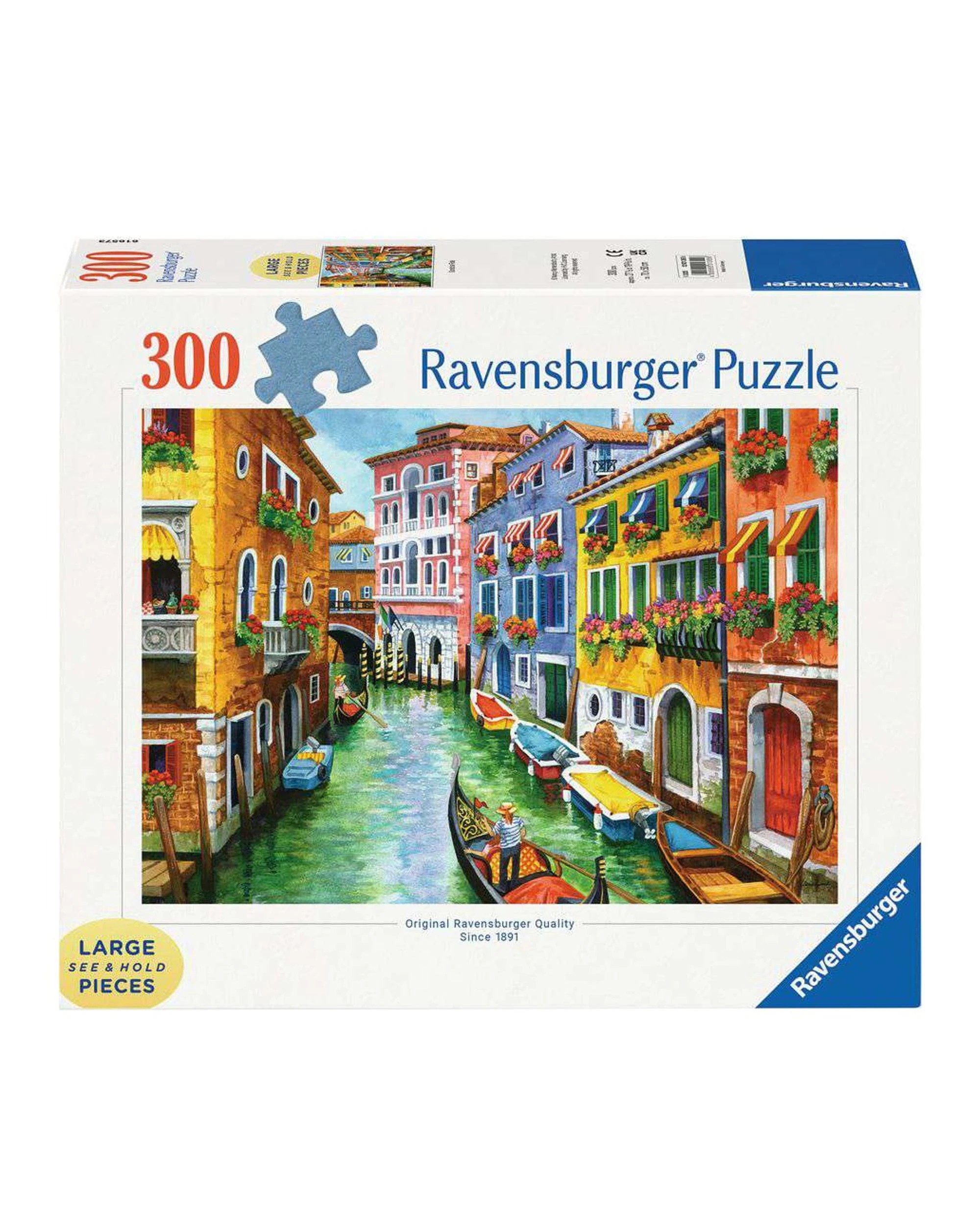 1 Ravensburger Gondola Ride Large Format 300 Piece Jigsaw Puzzle, 1 of 2