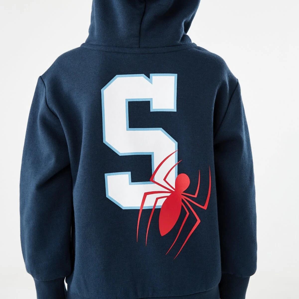5 Spider-Man License Print Hoodie Spiderman, 5 of 9