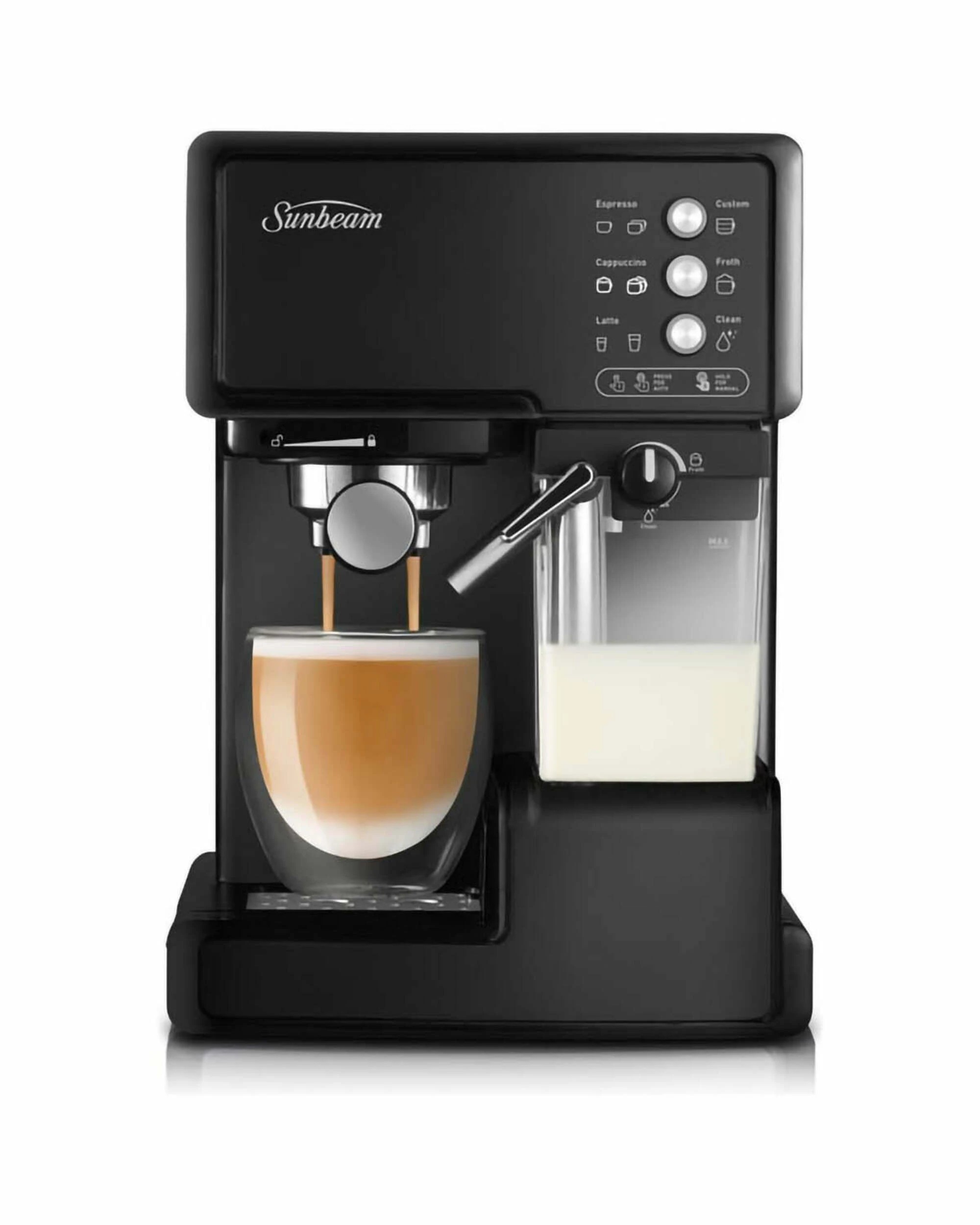 1 Sunbeam Cafe Barista Auto Coffee Machine  - Black - BLACK, 1 of 5