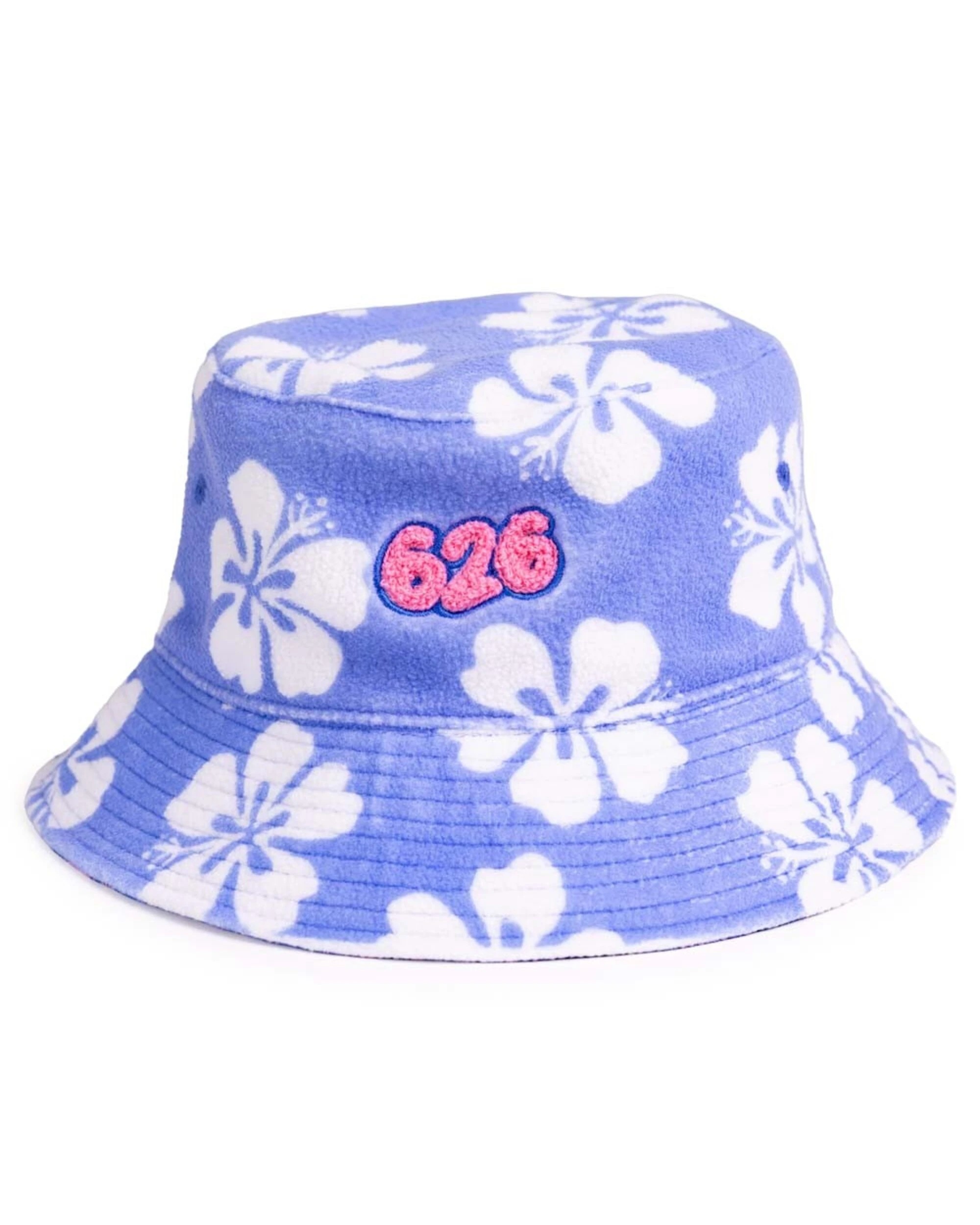 2 Disney - Lilo & Stitch - Stitch Hibiscus Bucket Hat - Blue, 2 of 3
