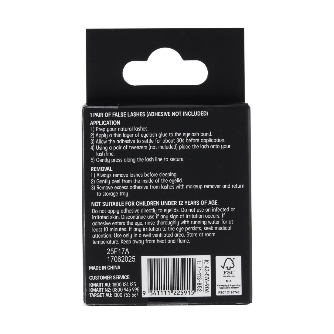 5 OXX Cosmetics Flutter False Lashes - No. 810, 5 of 5