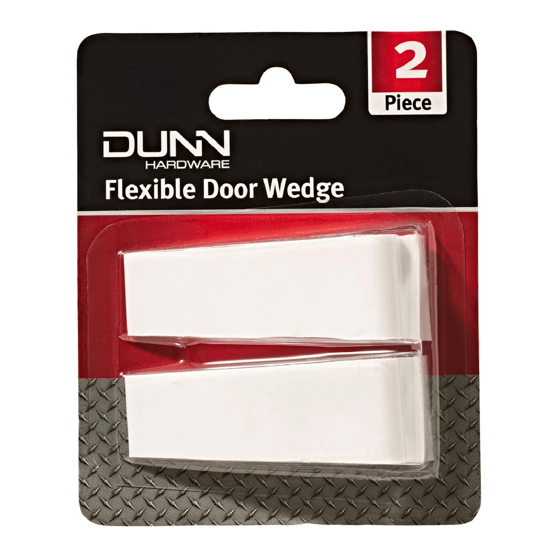 1 Dunn Flexible Door Wedges White 2 Pack, 1 of 2