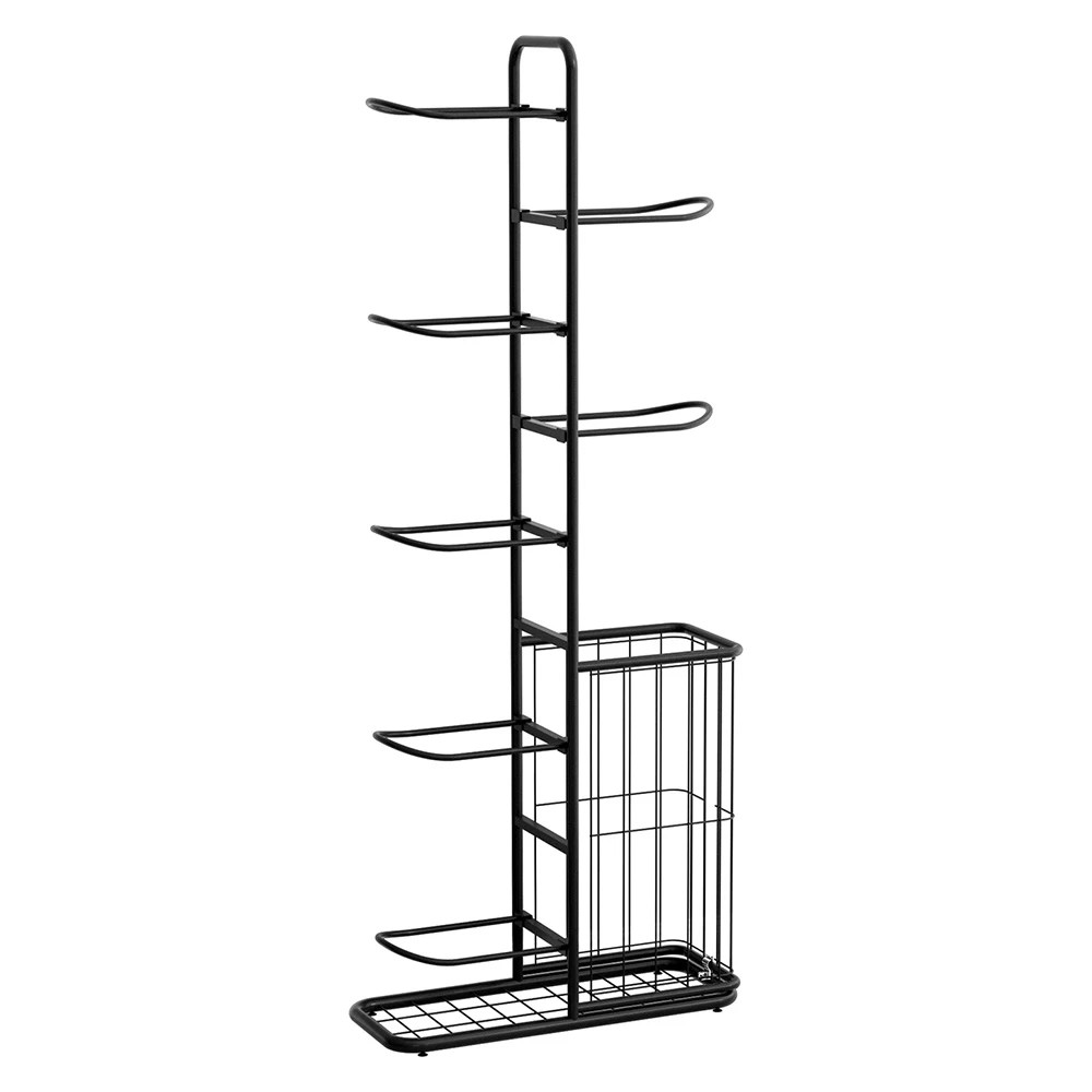 1 Everfit Ball Storage Rack - Black, 1 of 6
