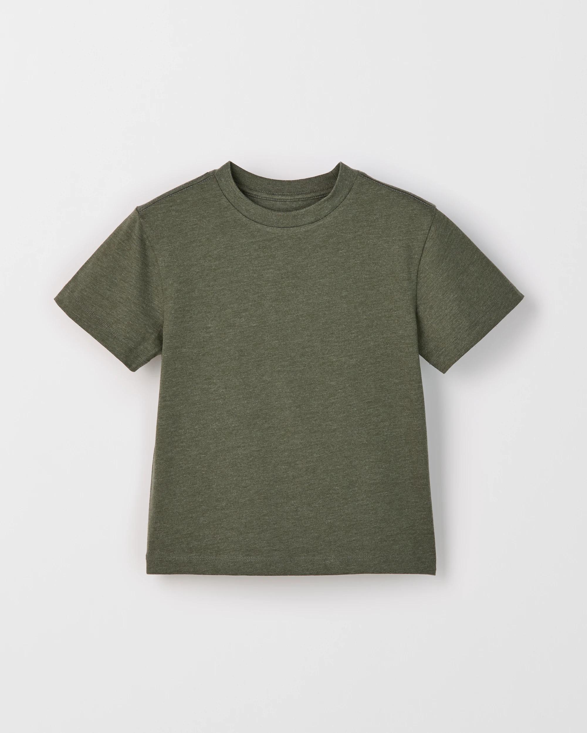 3 Target Kids Australian Cotton Blend 3 Pack T-Shirts STRIPE/GREEN/BLUE, 3 of 5