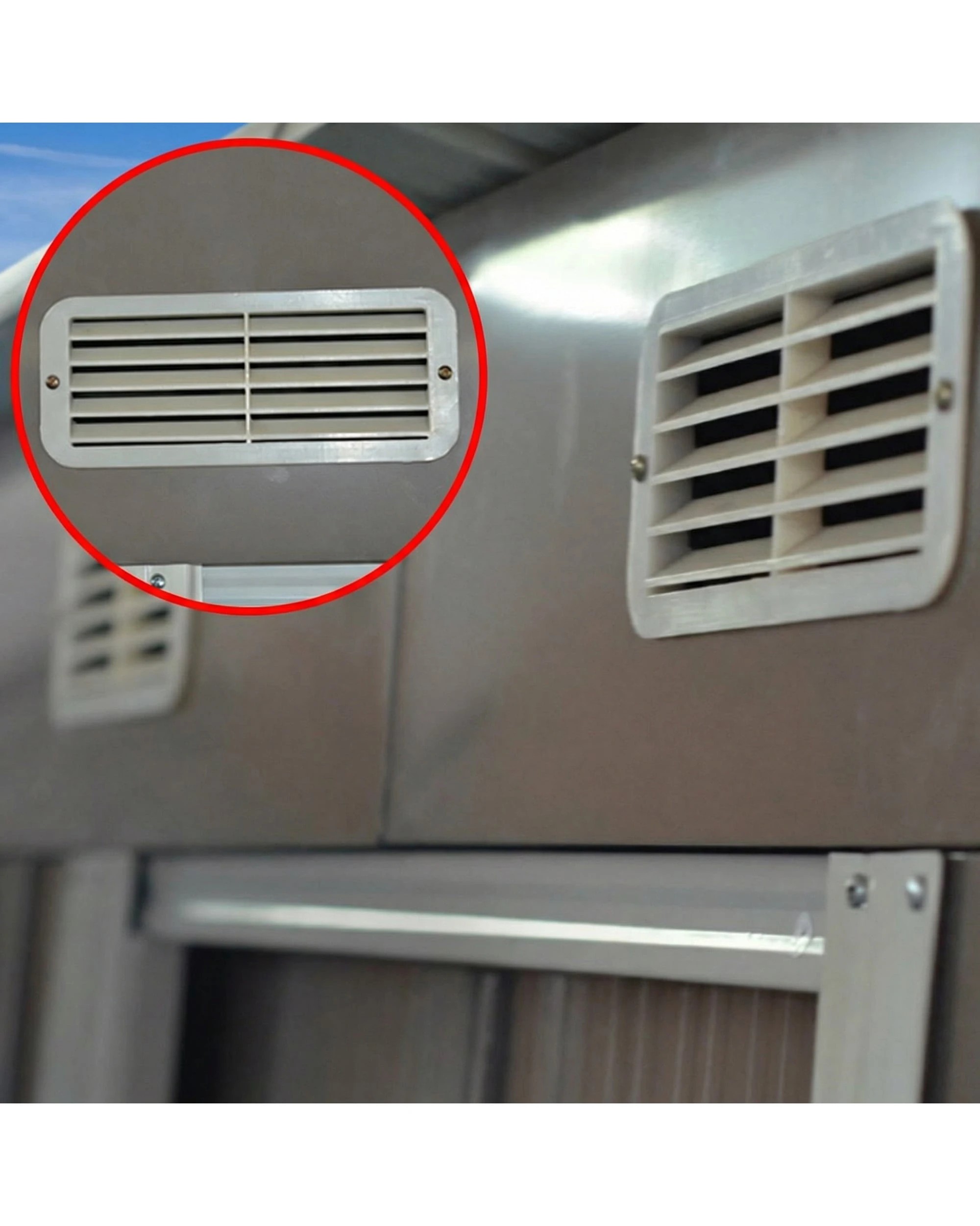 7 Wallaroo 4ft x 8ft Garden Sheds Tool Storage Outdoor Workshop Shelter Flat Roof with Base - Grey, 7 of 9