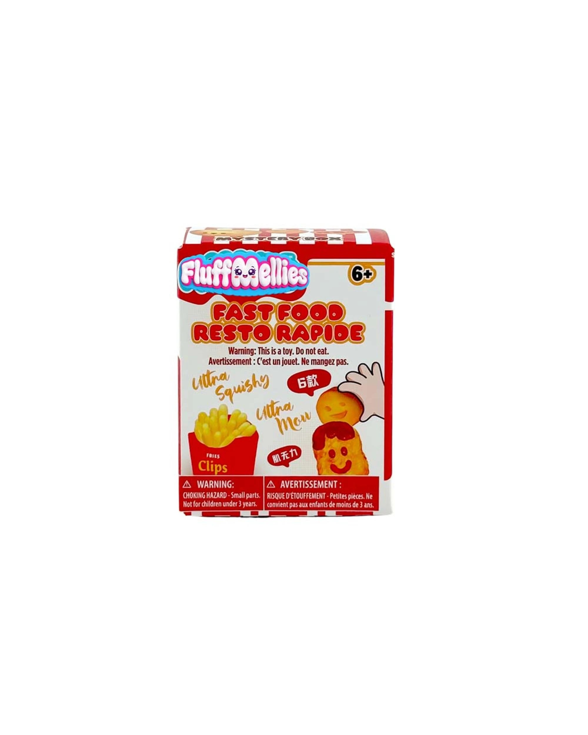 1 Fluffmellies Fast Food Mystery Squishy Blind Box, 1 of 3