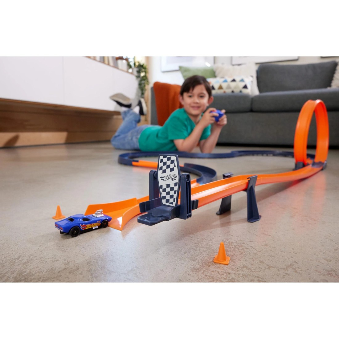 7 Hot Wheels RC Speed Challenge Track Set, 7 of 7