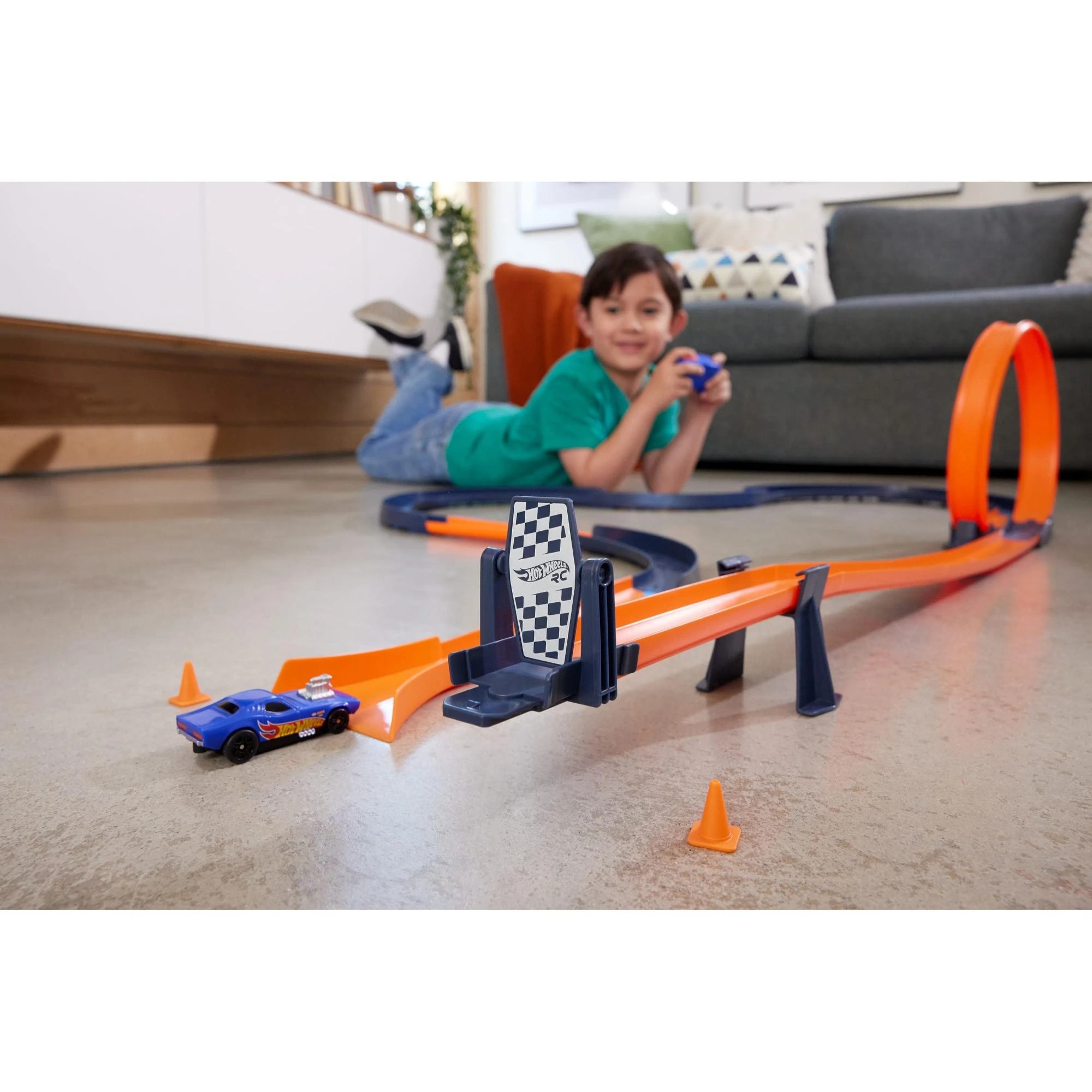 7 Hot Wheels RC Speed Challenge Track Set, 7 of 7
