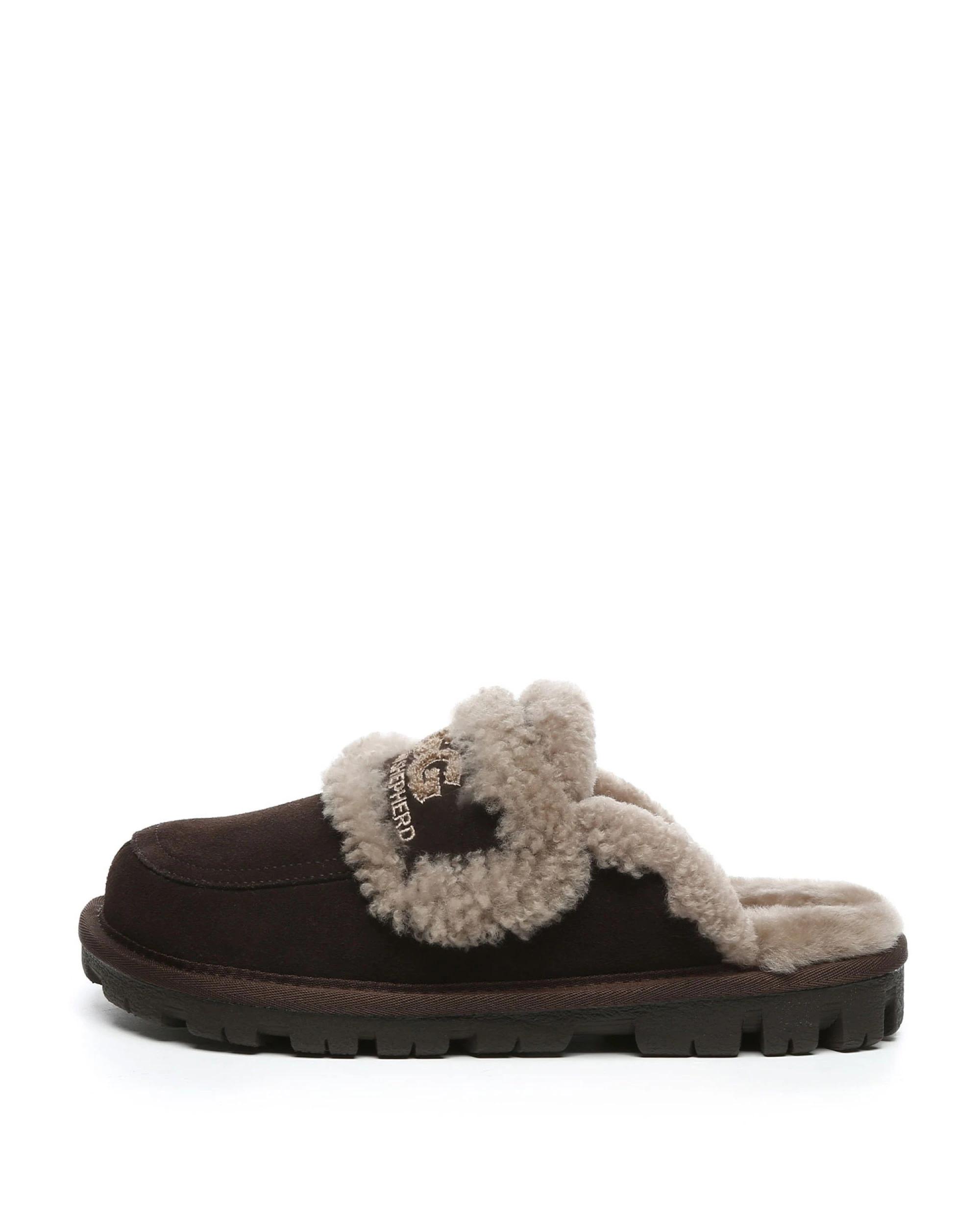 4 Australian Shepherd UGG Men Rilee Slippers CHOCOLATE, 4 of 5
