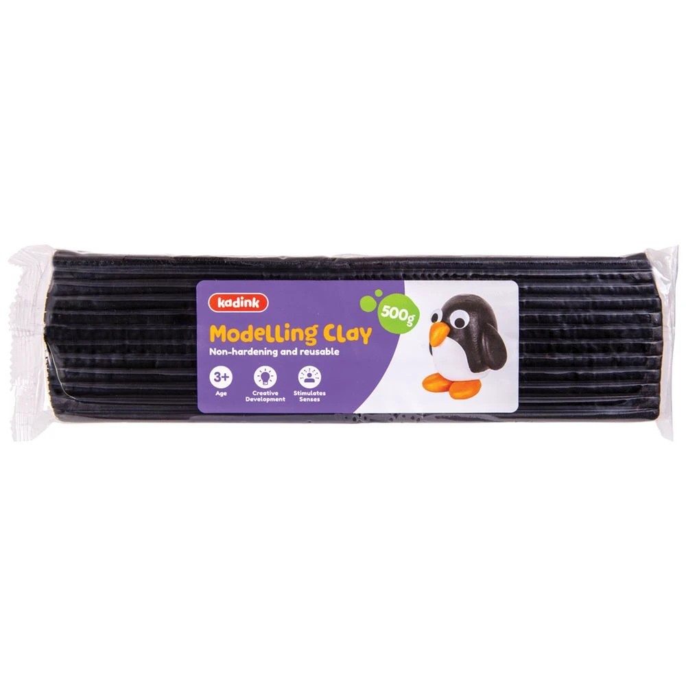 1 Kadink Modelling Clay 500g Black, 1 of 2