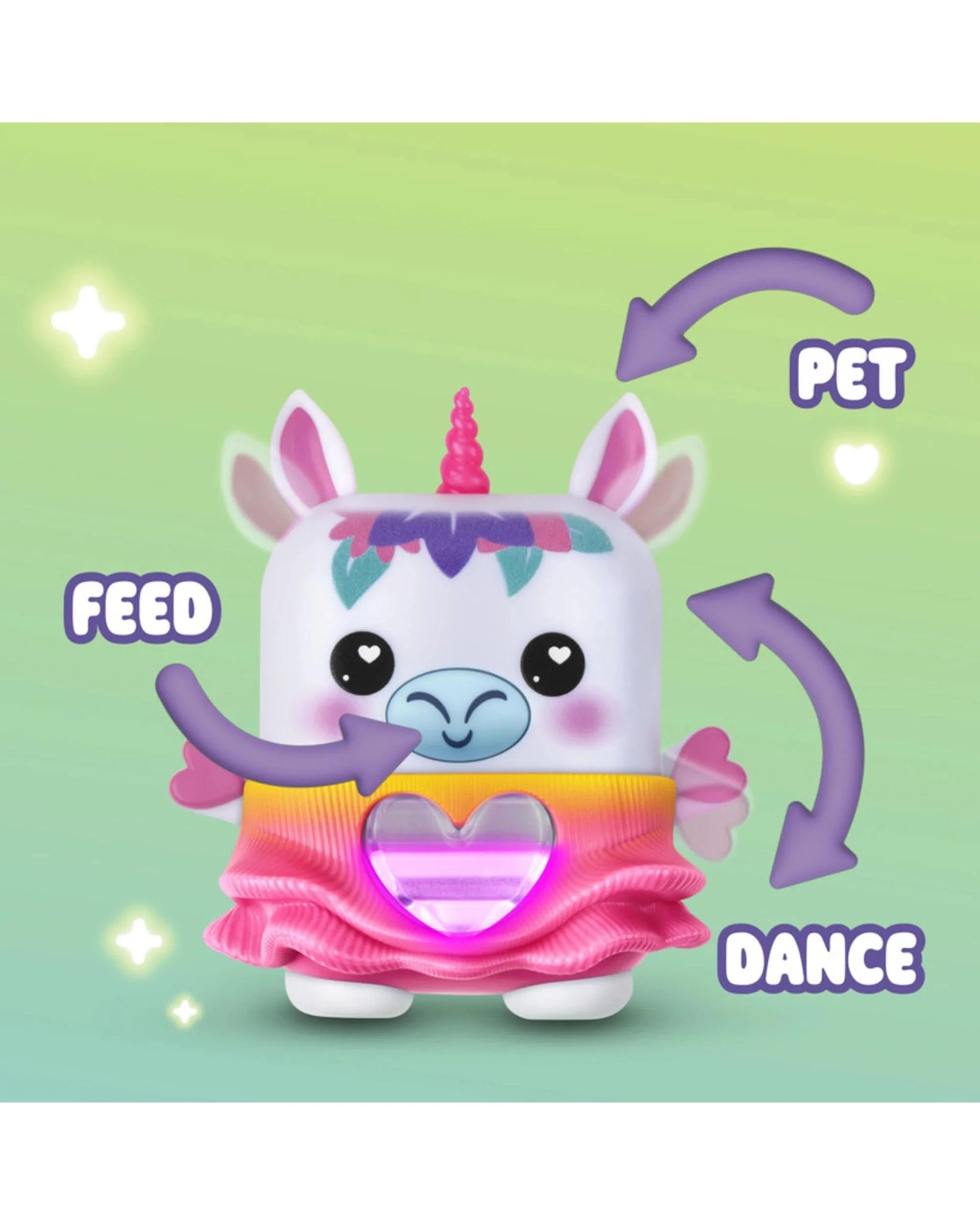 5 Hasbro Nano-Mals Meadowmist the Unicorn Electronic Fidget Pet, 5 of 6