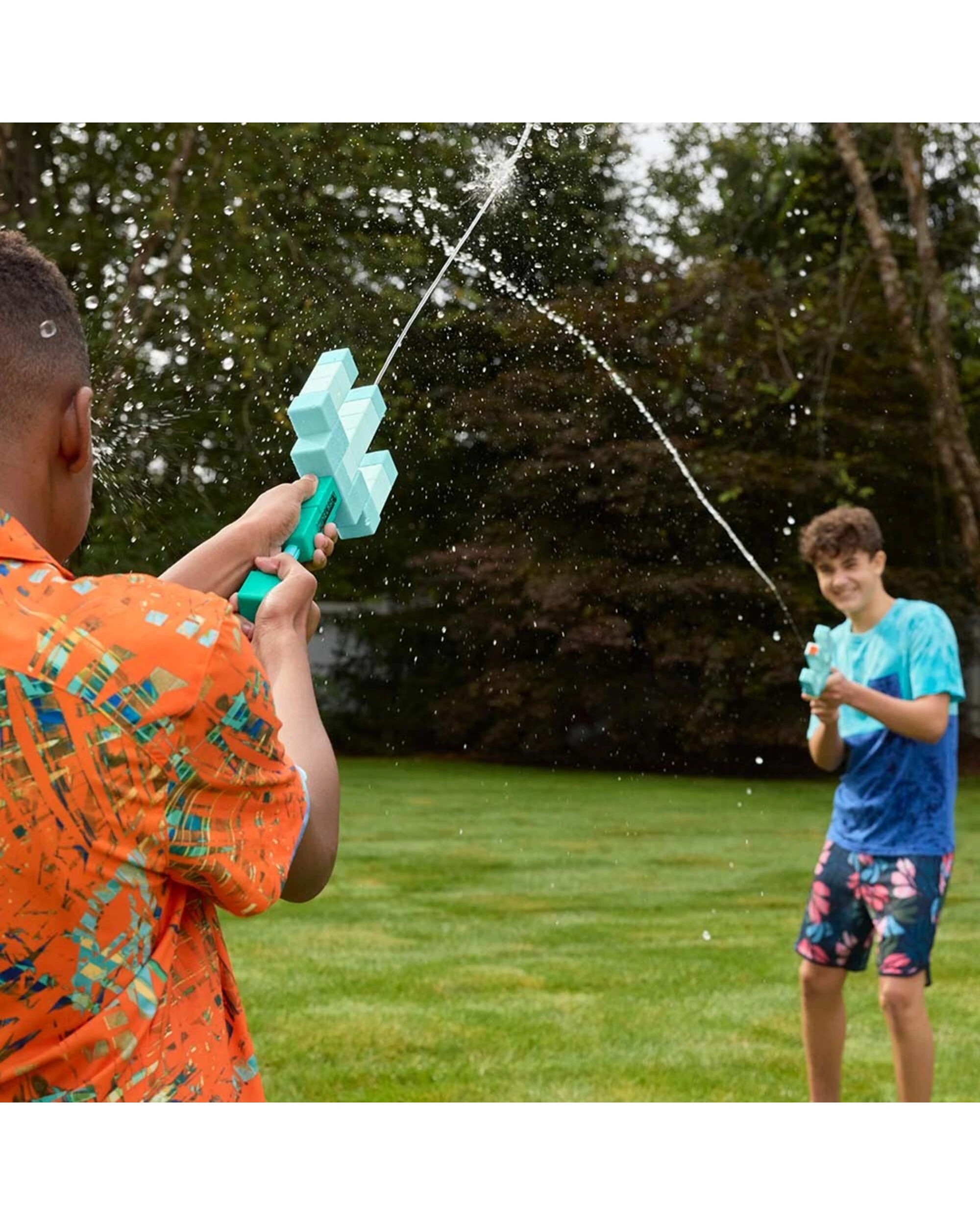 5 Minecraft - Trident NERF Super Soaker Water Blaster, 5 of 5