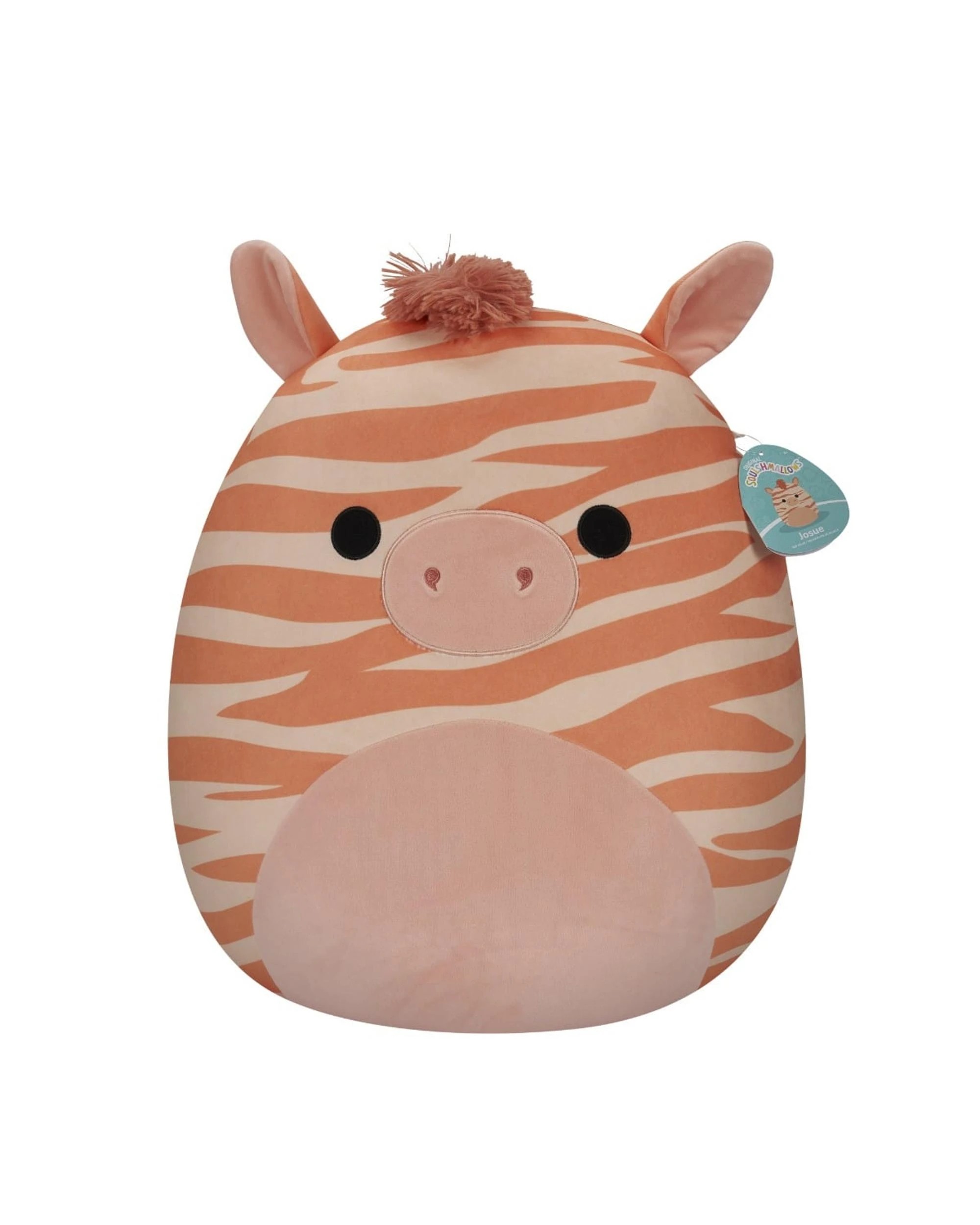 4 Squishmallows Josue The Zebra 14 inch Plush, 4 of 5