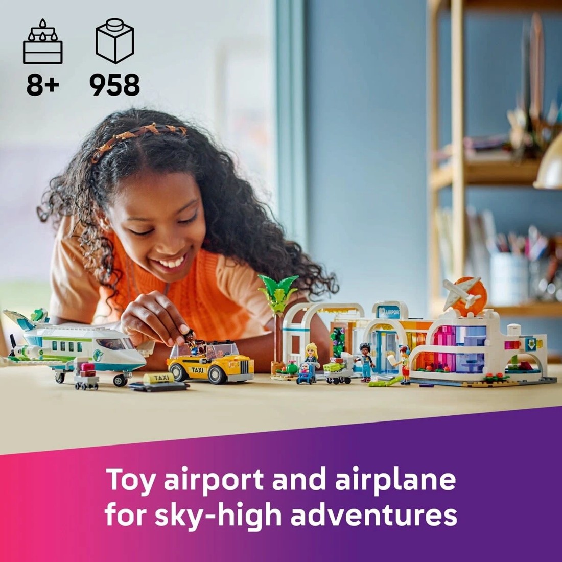 5 LEGO Friends Heartlake City Airport and Airplane 42656, 5 of 10