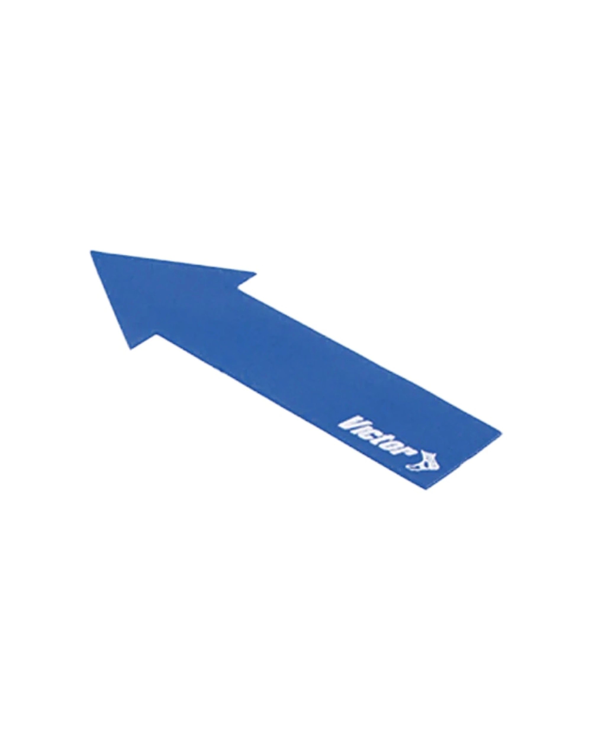 1 Victor Sports Floor Marker Arrow Durable Non-Slip Rubber 37x10cm - Blue, 1 of 1