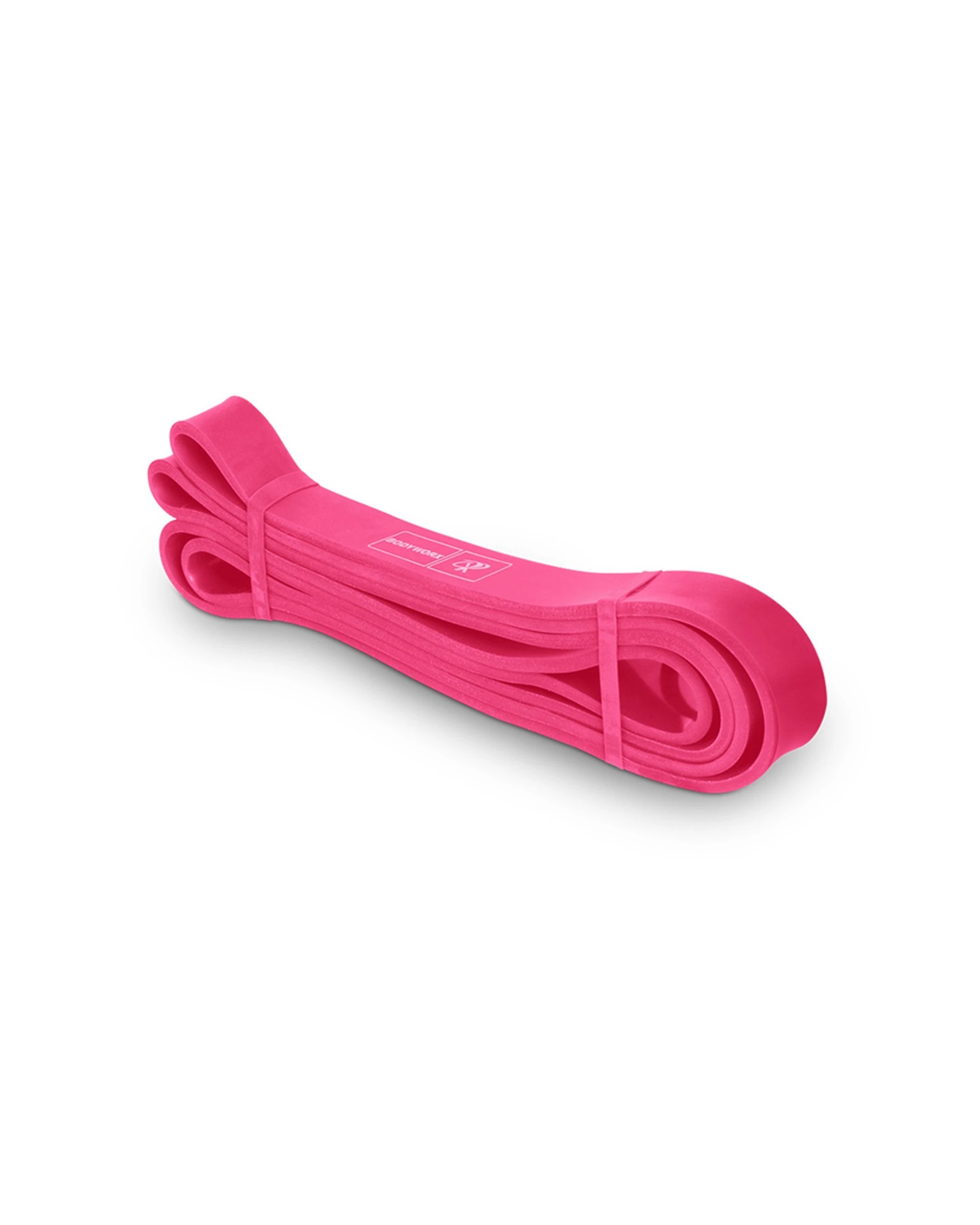 2 Bodyworx Strength Band 2 Pack Extra Extra Light 22mm Resistance 15-65lb 7-29kg - Pink, 2 of 2