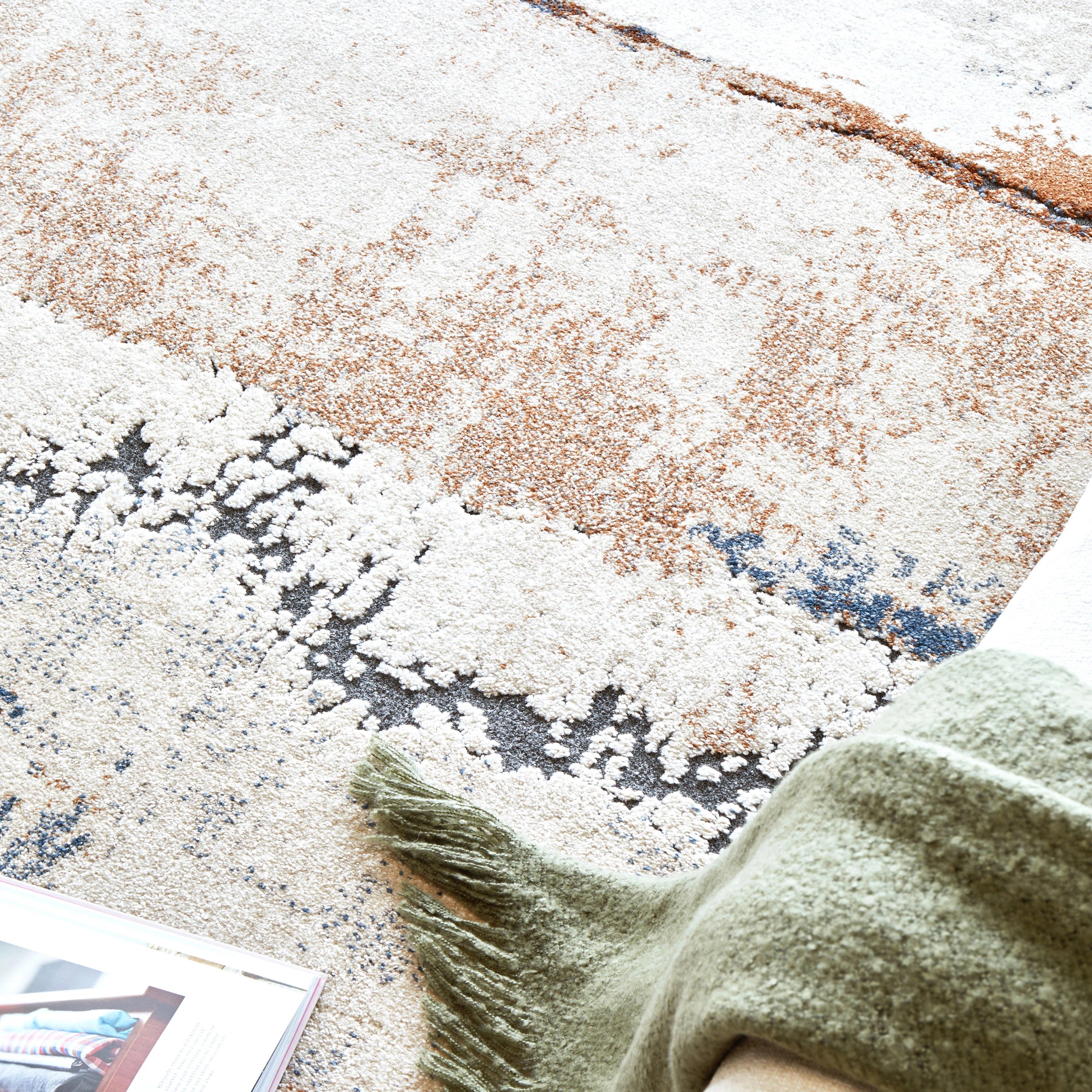 2 Common Ground Rugs Breezewood 66 500x80cm - Extra Large Runner Rug - Beige, 2 of 7