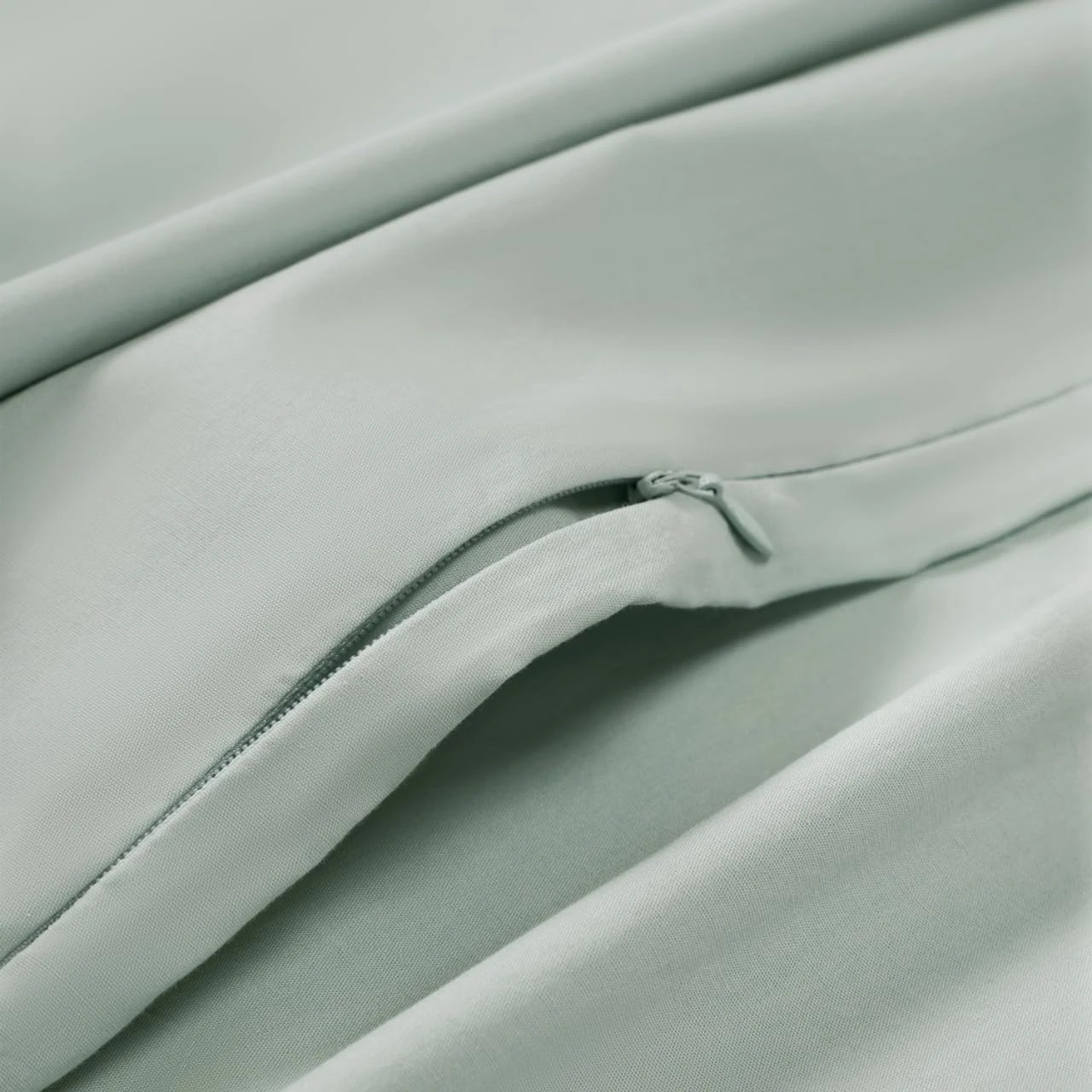 5 Gioia Casa Vintage Washed Cotton Quilt Cover Set Soft Breathable - Single Bed - Sage, 5 of 6