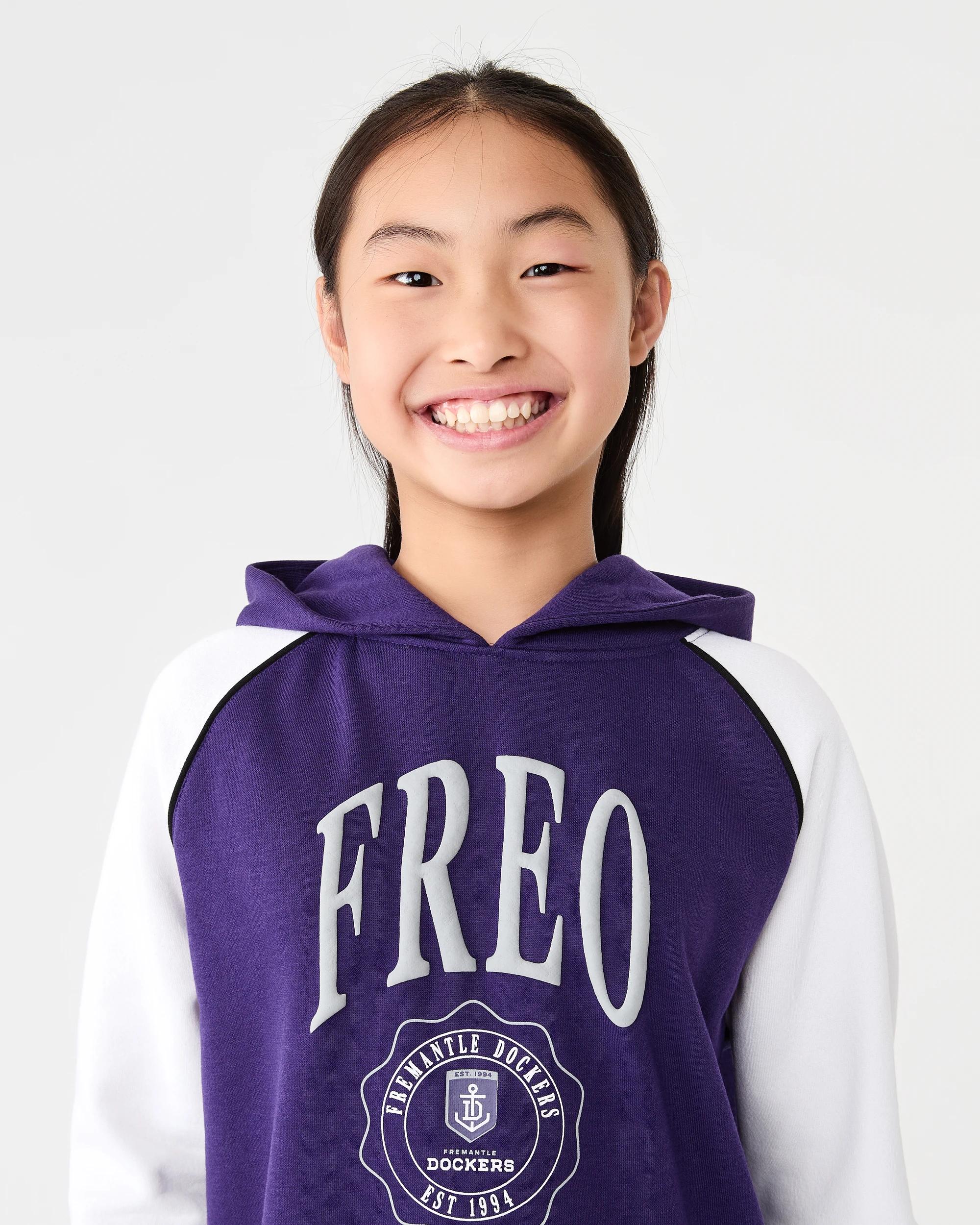 4 Official AFL Kids Hoodie Fremantle, 4 of 6