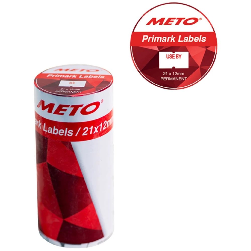 1 Meto 21x12 Use By Labels 5 Rolls, 1 of 2