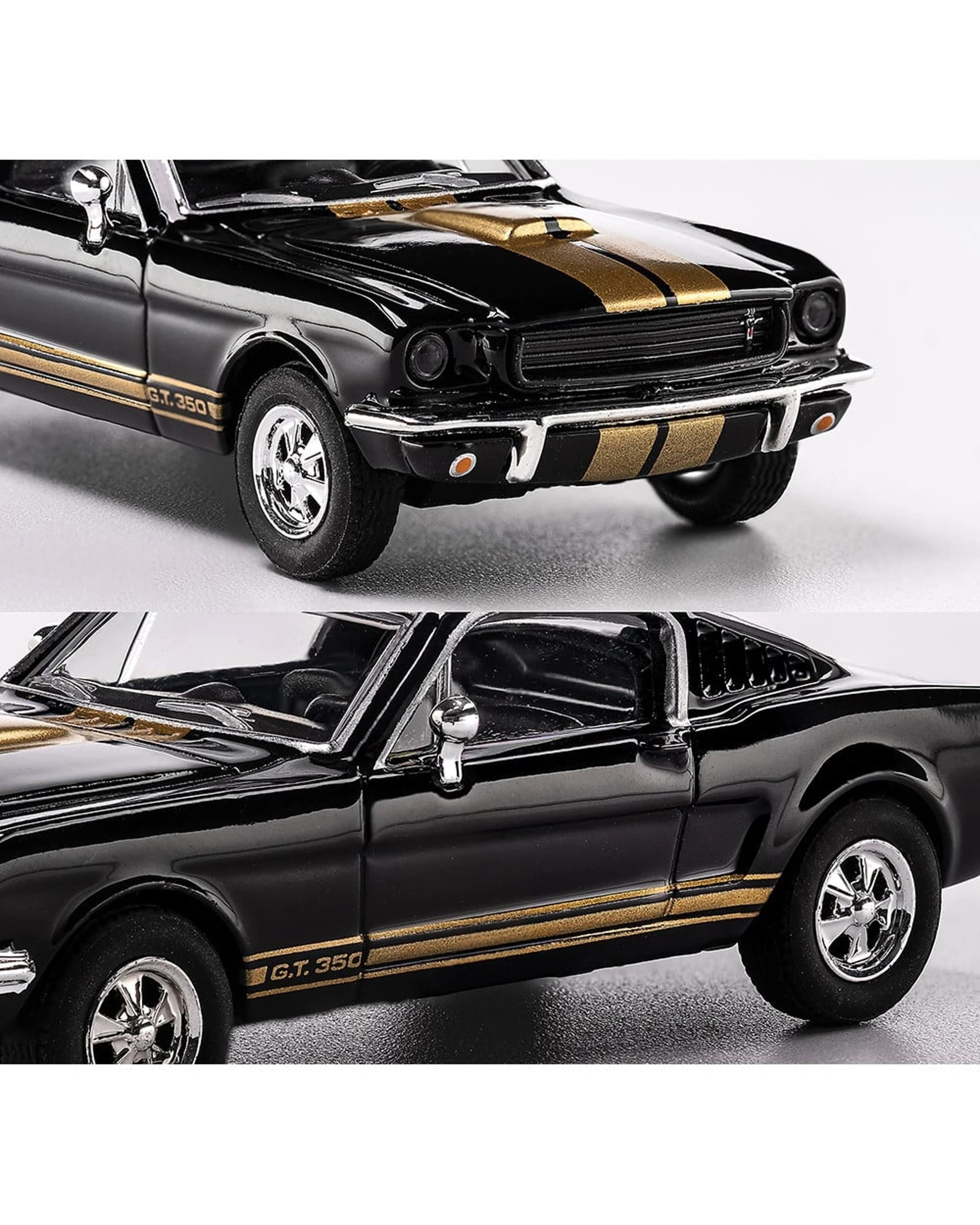 4 Majorette Collection Series 1965 Shelby GT350 Diecast Vehicle - Black, 4 of 4