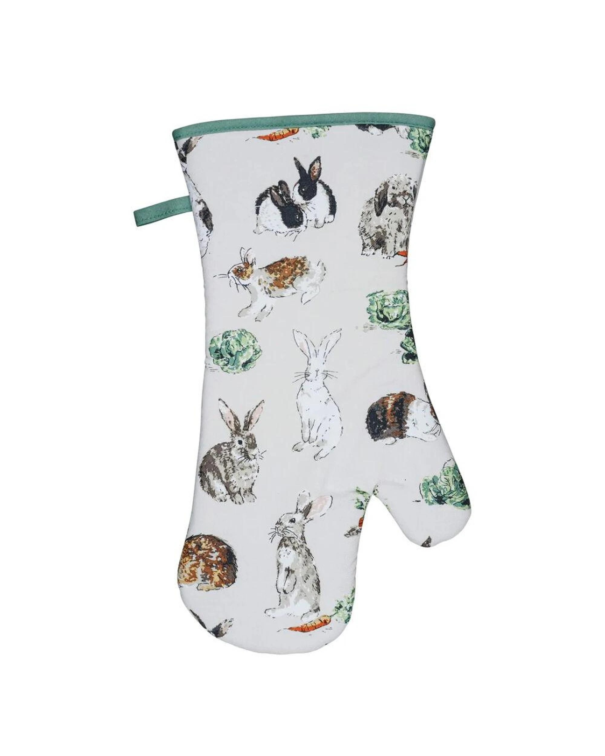 1 Ulster Weavers Gauntlet Oven Glove Rabbit Patch  37 x 20cm, 1 of 1