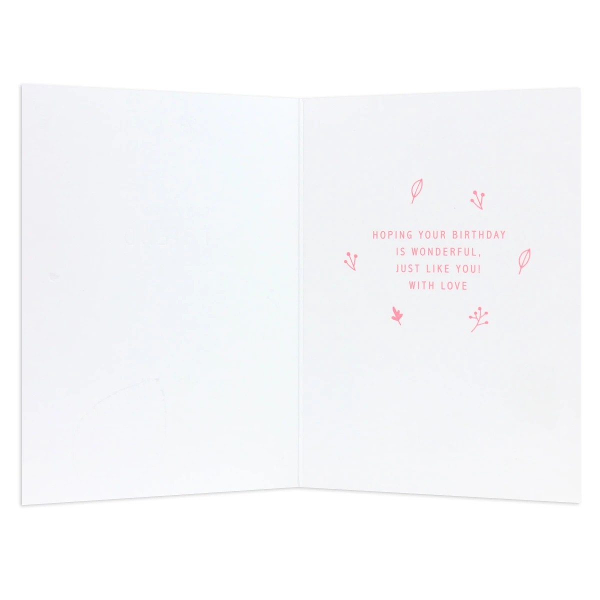 2 Connections from Hallmark Birthday Card for Friend - Wonderful and Lovely, 2 of 3