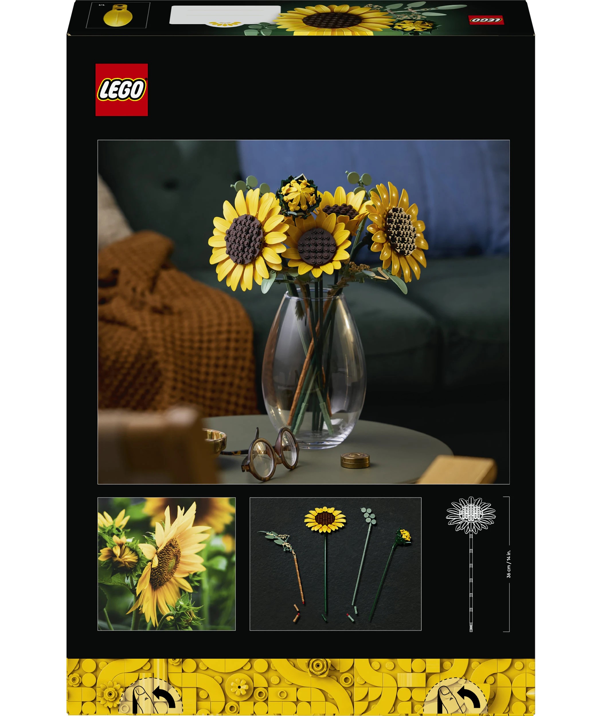 10 LEGO Botanicals Sunflower Bouquet 11502, 10 of 10