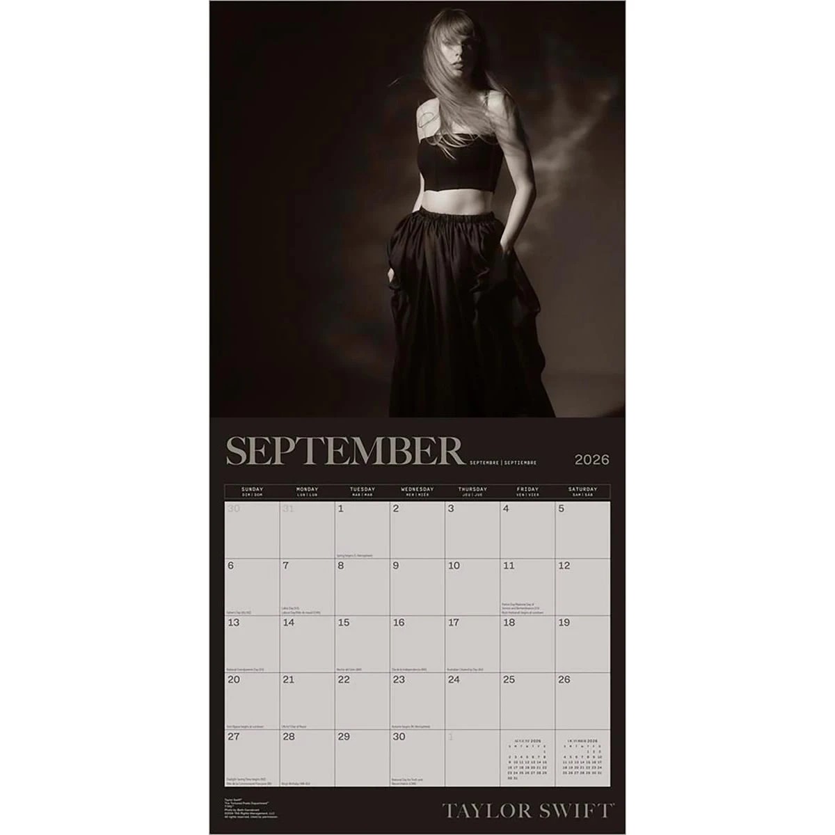 4 Taylor Swift 2026 Official 16-Month Calendar, 4 of 4