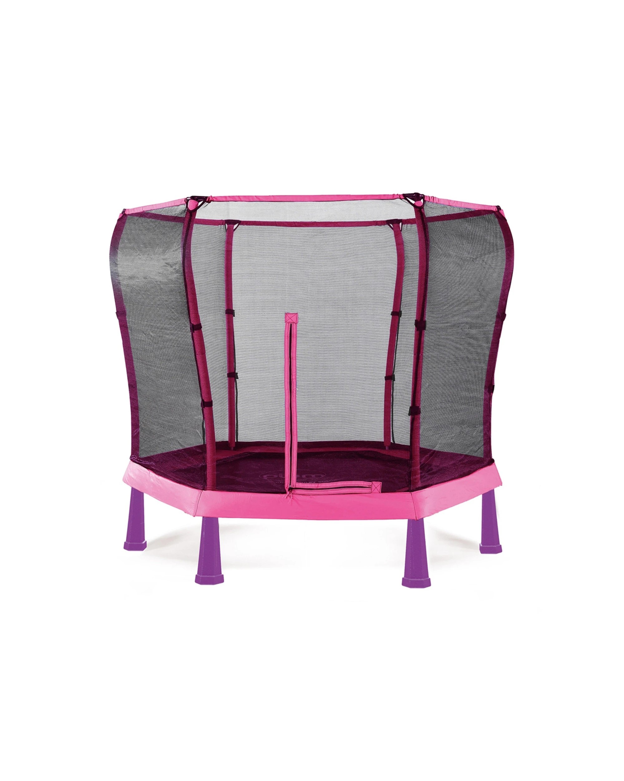 1 Plum Play Au 7ft Junior Trampoline Spring Safe With Enclosure For Kids - Pink, 1 of 4