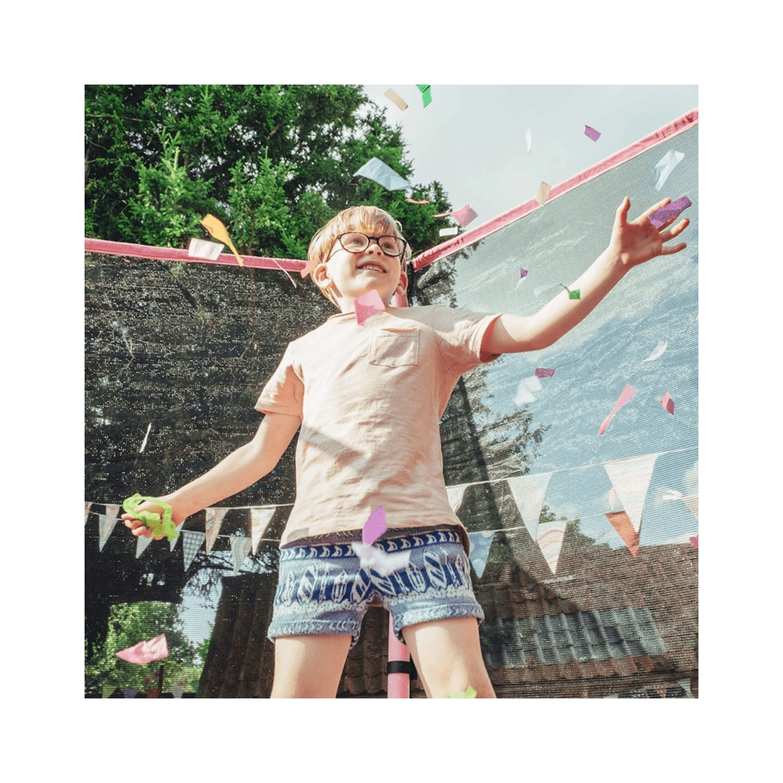 2 Plum Play Au 7ft Junior Trampoline Spring Safe With Enclosure For Kids
 - Pink, 2 of 4