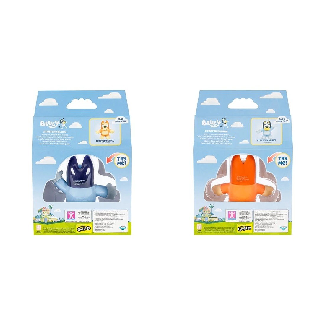 7 Stretchy Bluey or Stretchy Bingo - Assorted, 7 of 7