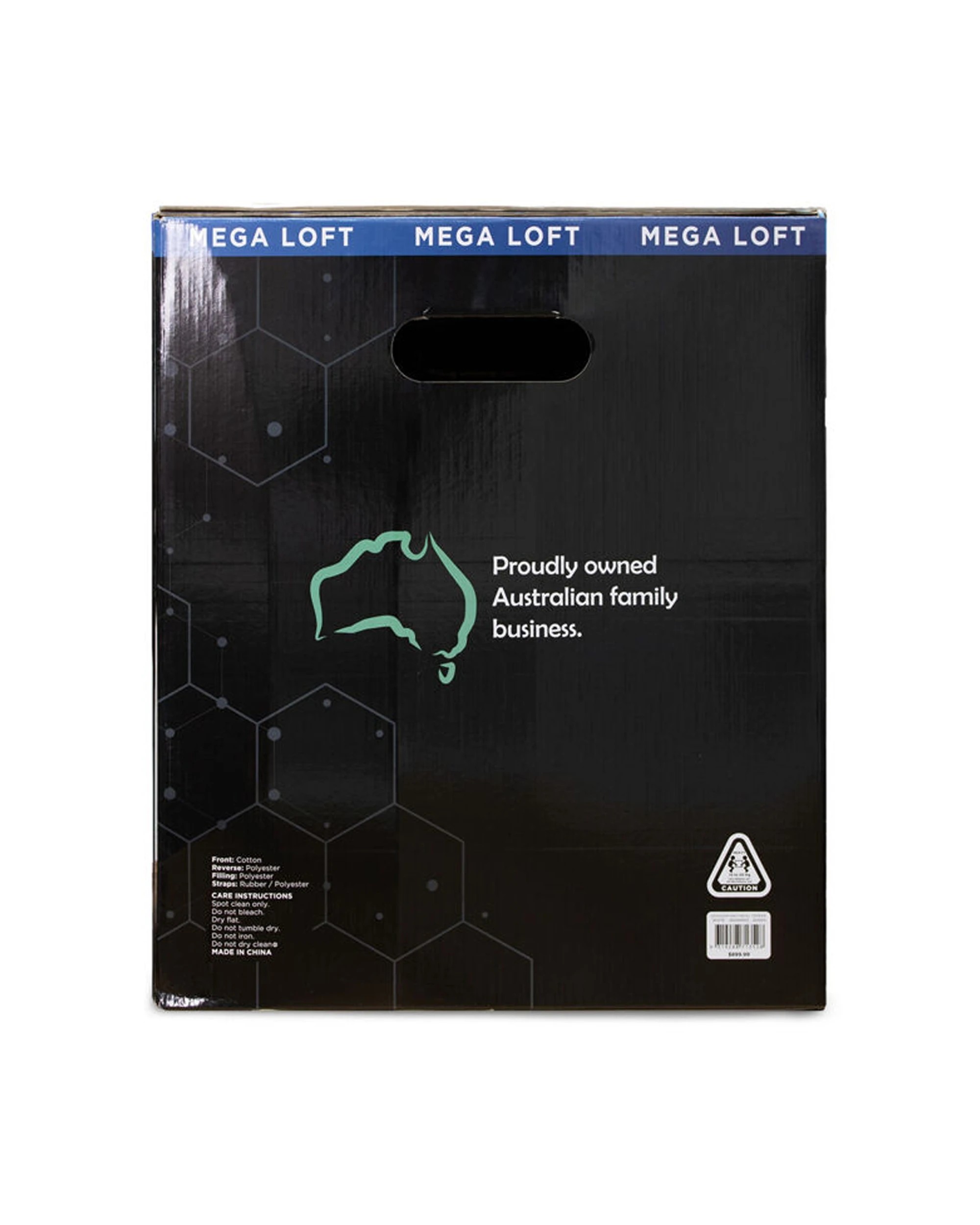 5 Ardor Single 5000GSM Ball Fibre Mega Loft Mattress Topper - White, 5 of 5