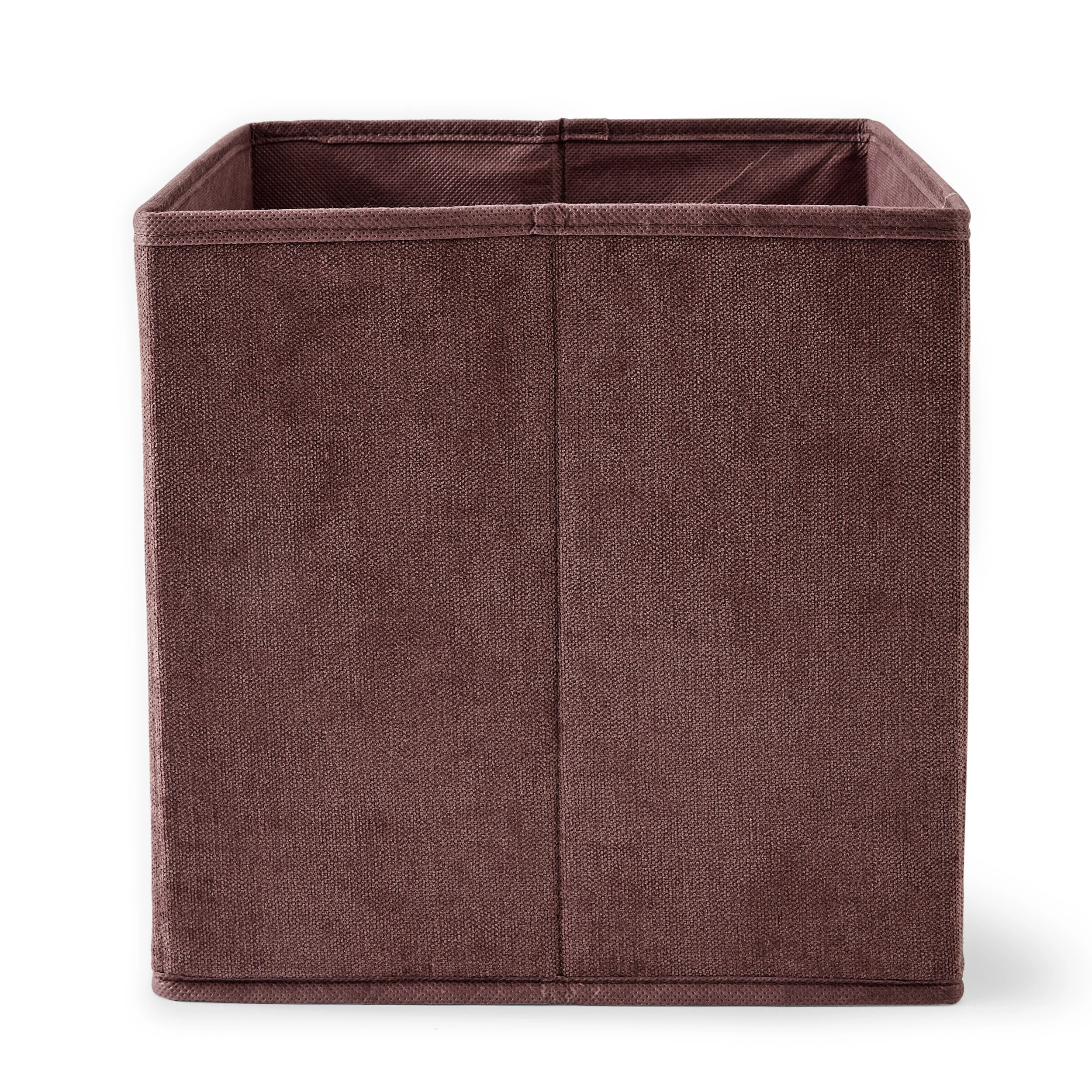 3 Collapsible Storage Cube - Burgundy, 3 of 5
