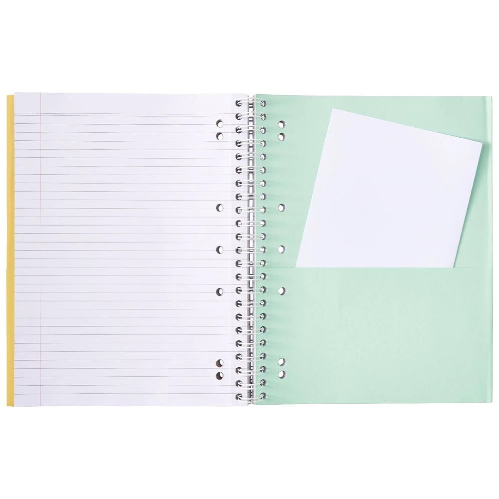 4 J.Burrows Recycled A4 3 Subject Notebook 300 Page, 4 of 4
