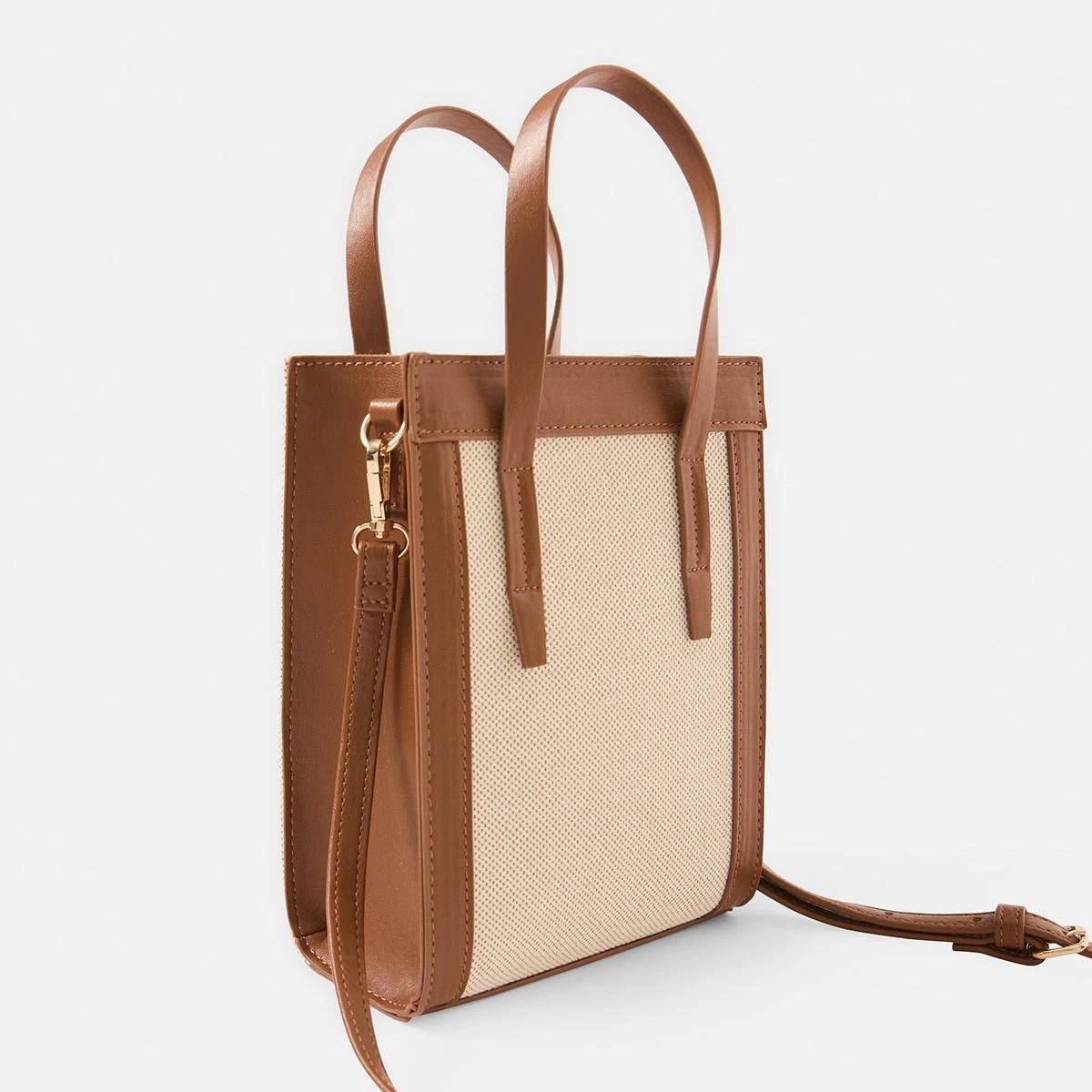3 Mini Crossbody Bag Natural, 3 of 8