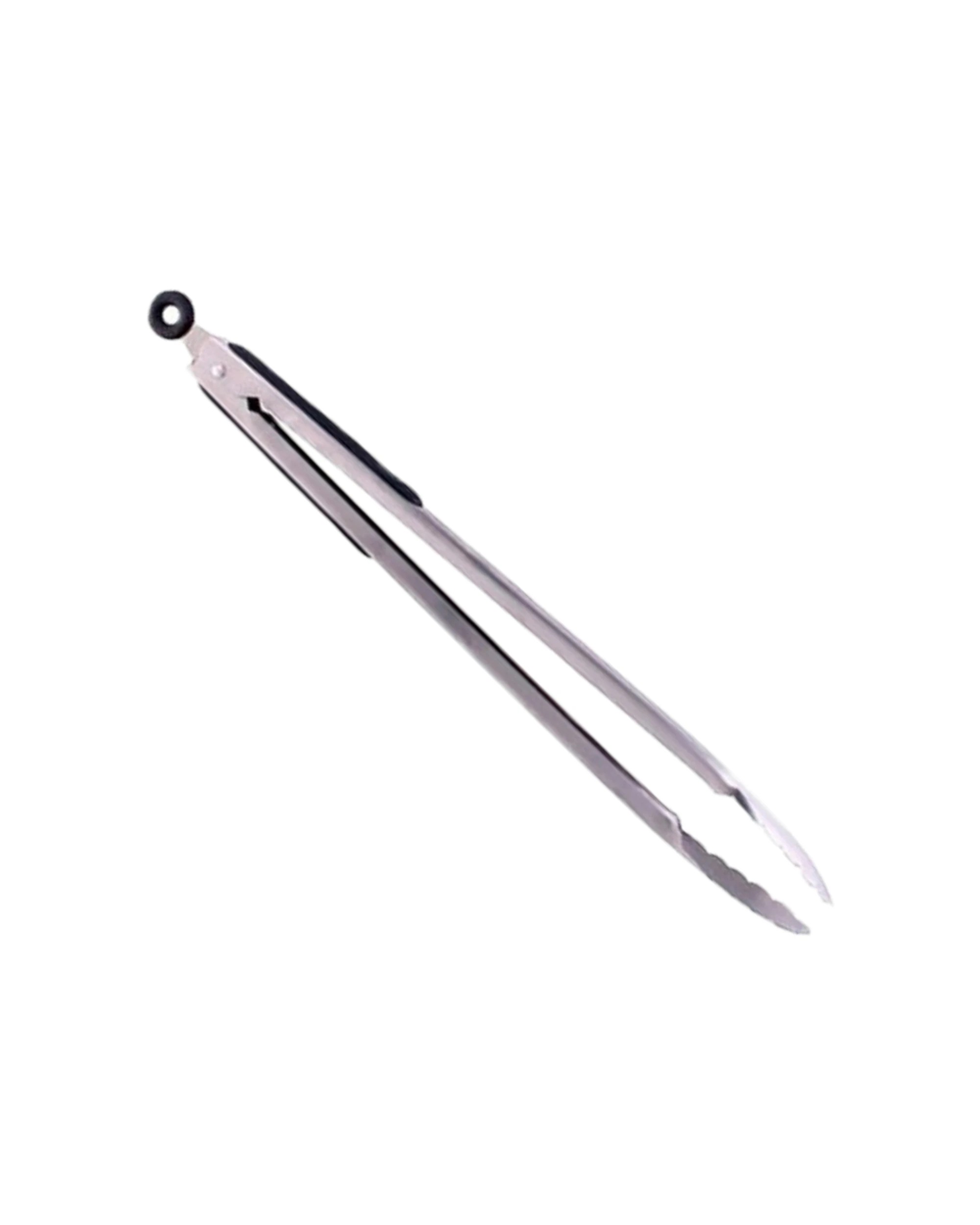 1 Gasmate Premium Stainless Steel Barbecue Tongs With Ergonomic Rubber Grip - Silver, 1 of 1
