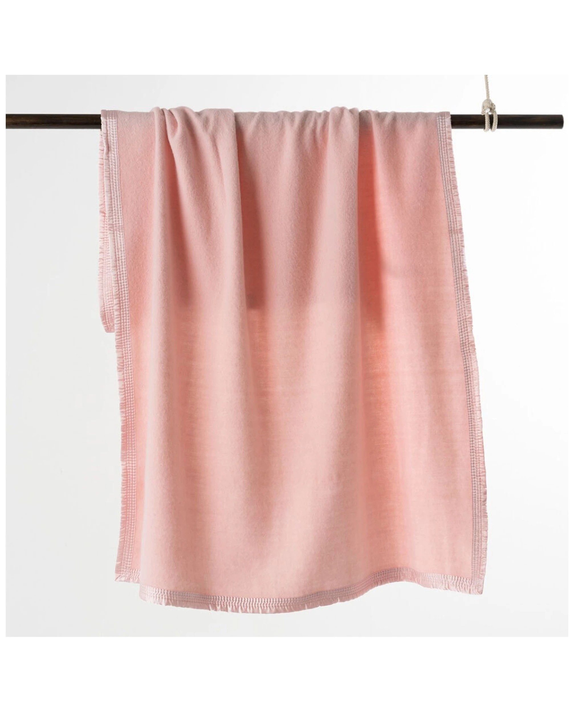 3 Onkaparinga Baby 120x160cm Soft Wool Warm Blanket Nursery Bedding
 - Pink, 3 of 3