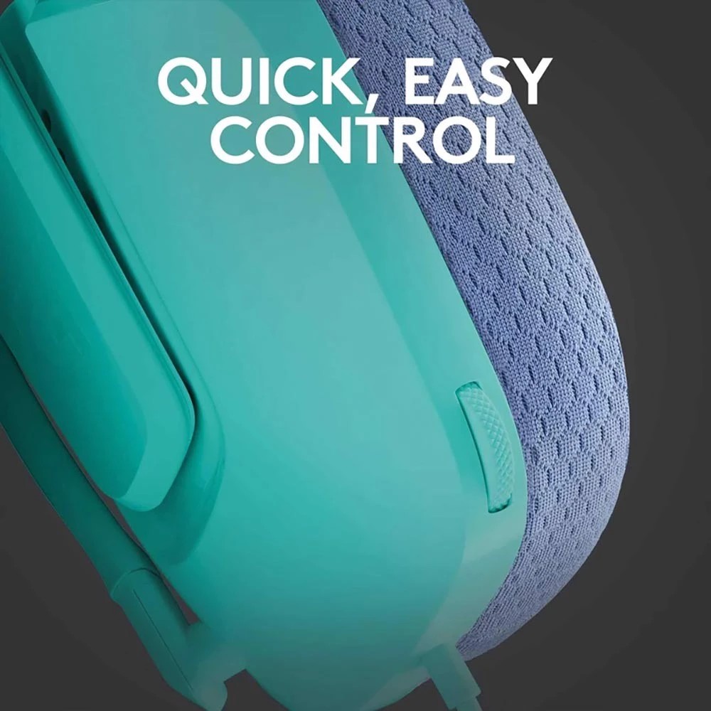 3 Logitech G335 Wired Gaming Headset - Mint
 - Multi-Coloured, 3 of 5