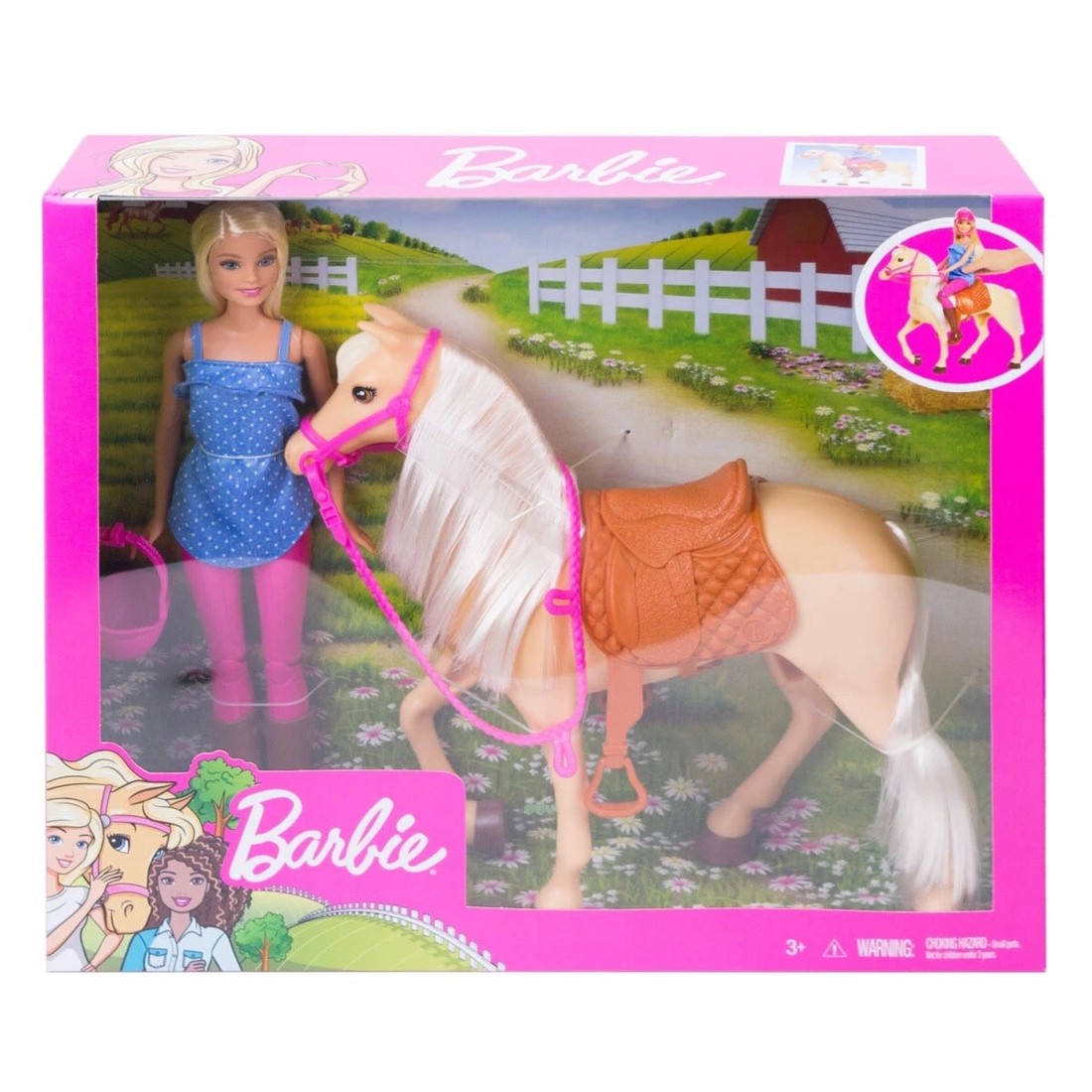 1 Barbie Doll and Horse, 1 of 5