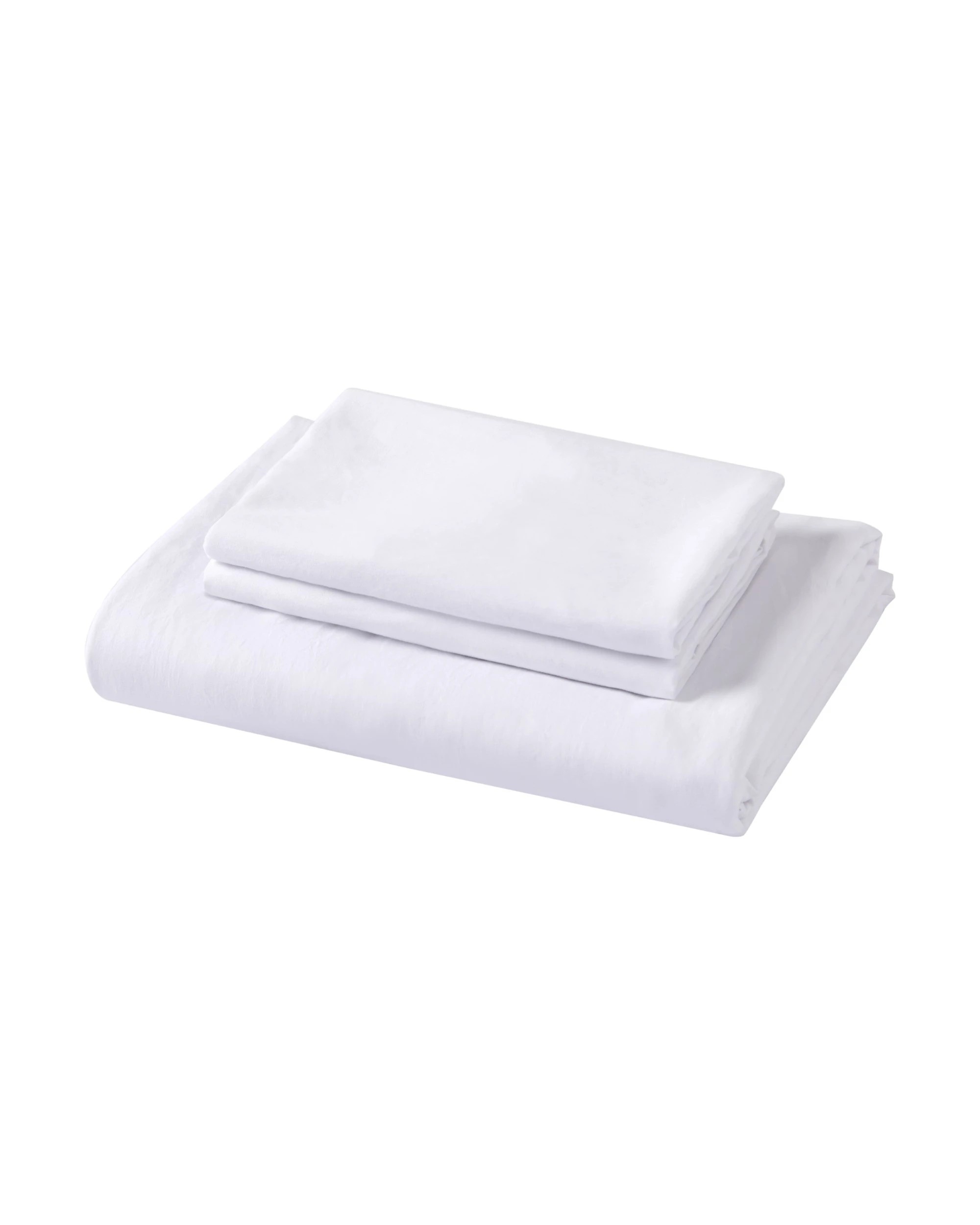 7 Dreamaker Superfine Washed Microfibre Quilt Cover Set - King Bed - White, 7 of 7