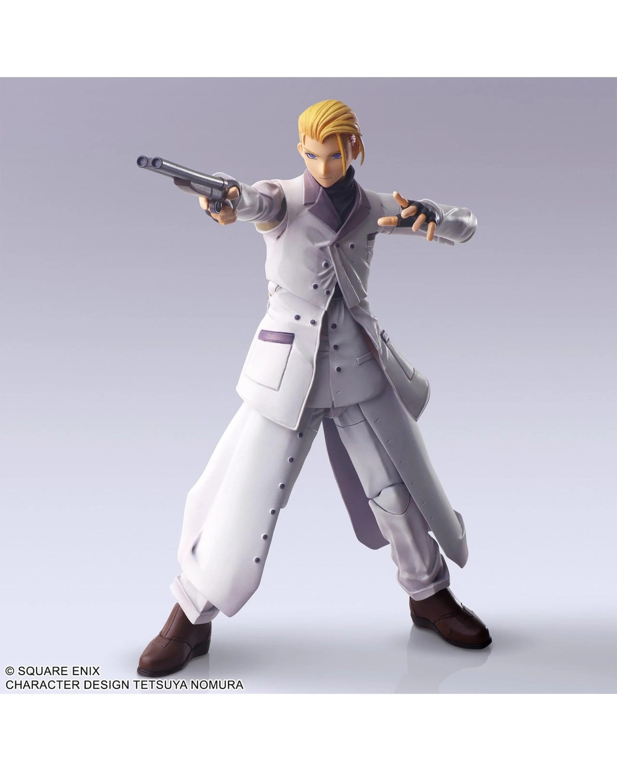 3 Bring Arts Final Fantasy VII Rufus Shinra Action Figure, 3 of 9