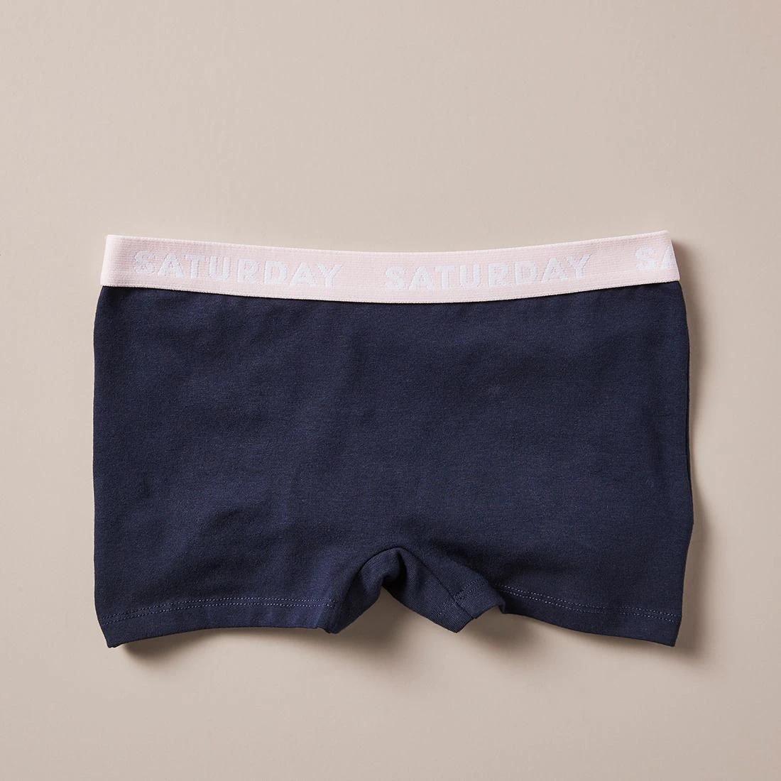 4 Girls Maxx Shorties 7 Pack NAVY BLUE, 4 of 9
